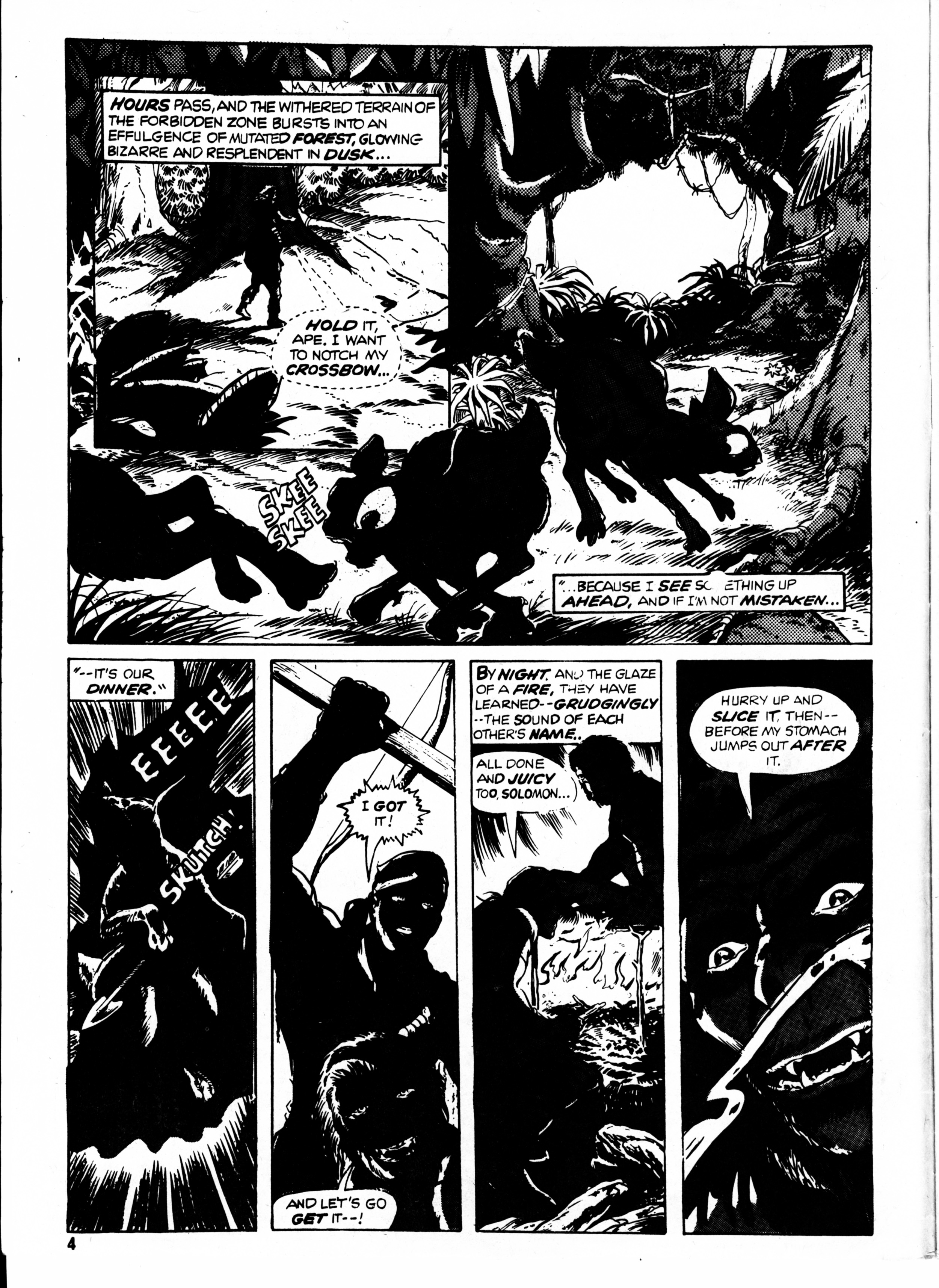 Read online Planet of the Apes (1974) comic -  Issue #21 - 4