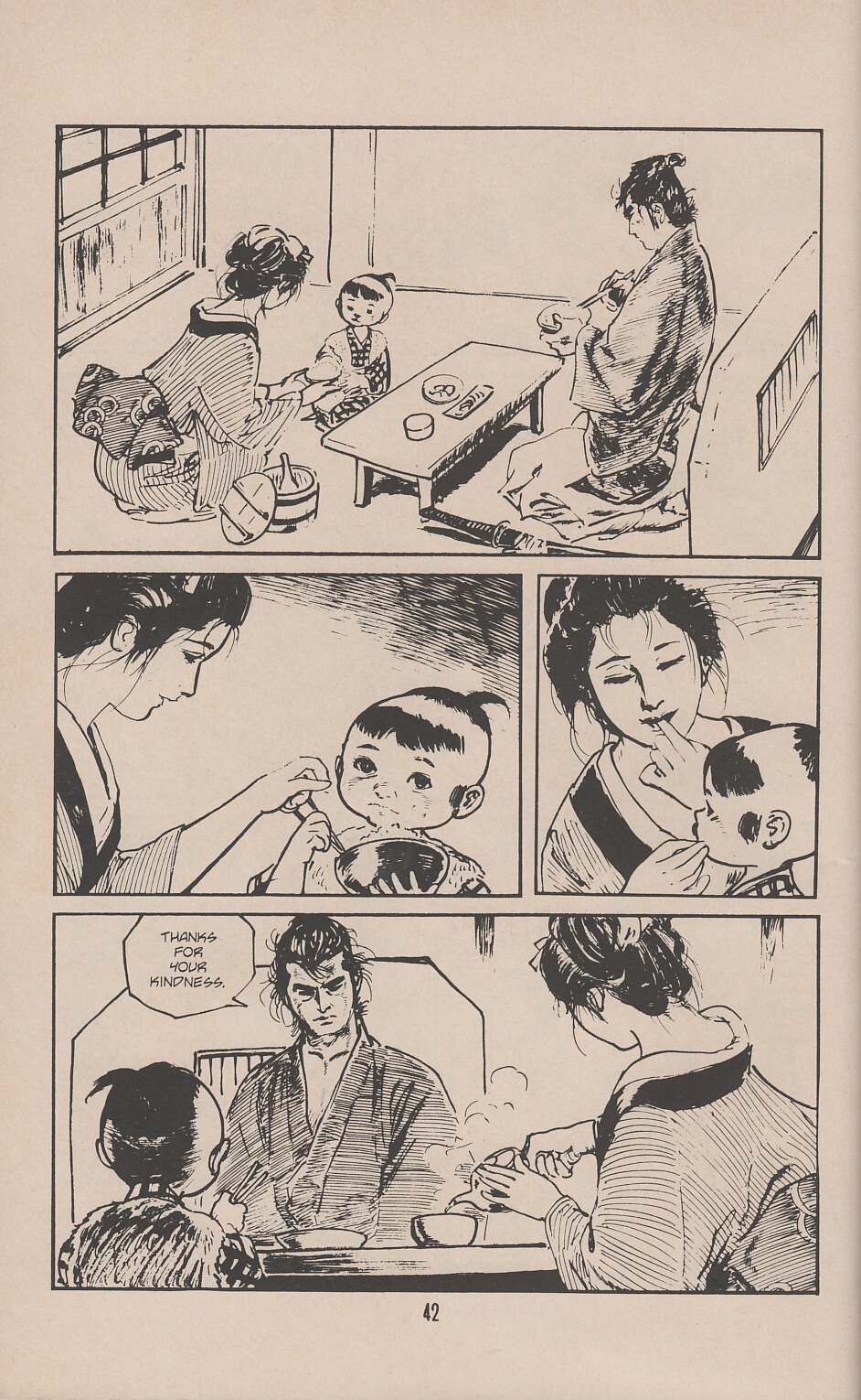Read online Lone Wolf and Cub comic -  Issue #45 - 45