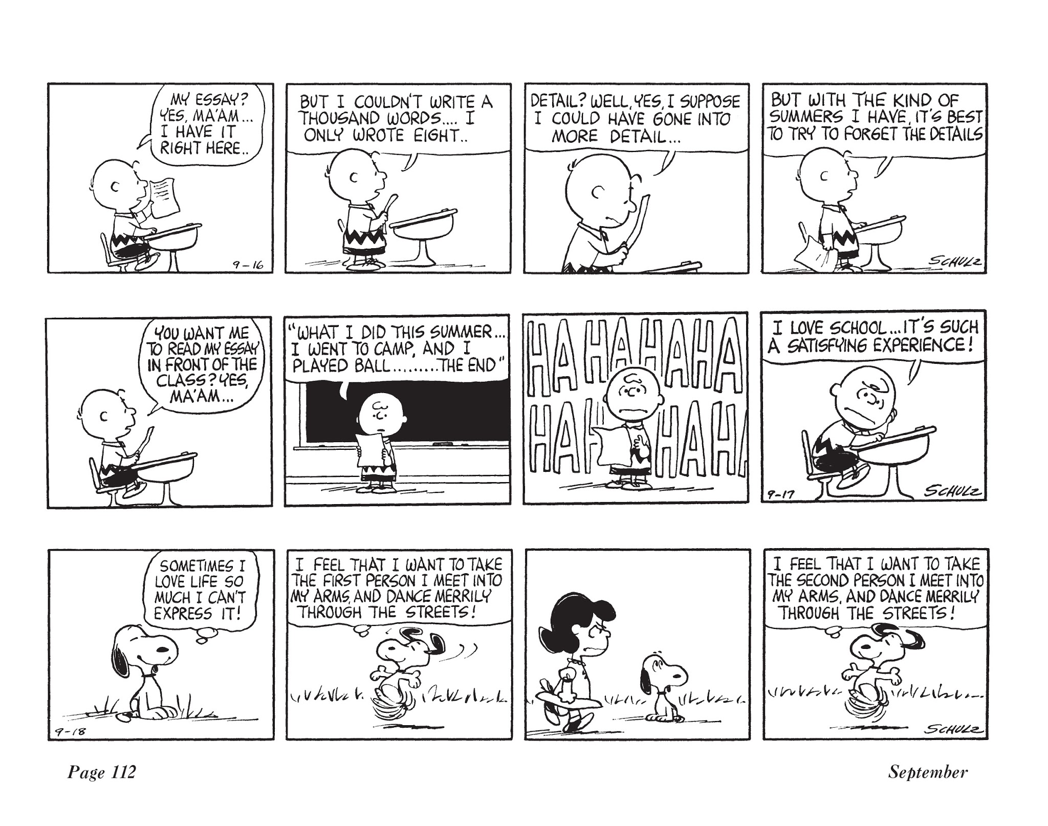 Read online The Complete Peanuts comic -  Issue # TPB 8 - 124