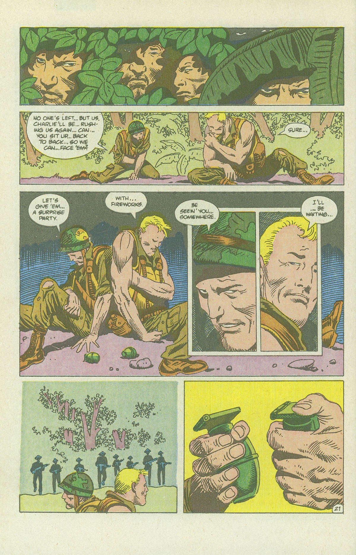 Read online Sgt. Rock comic -  Issue #418 - 29