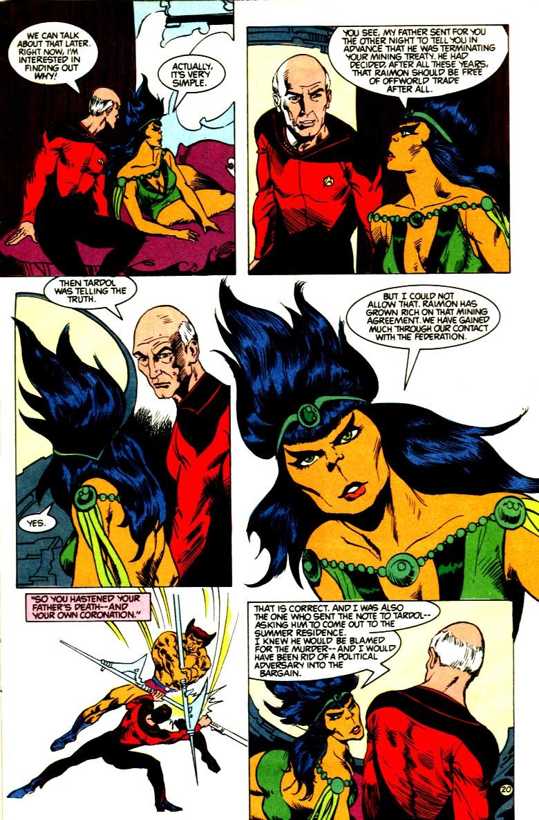 Read online Star Trek: The Next Generation (1989) comic -  Issue #2 - 21