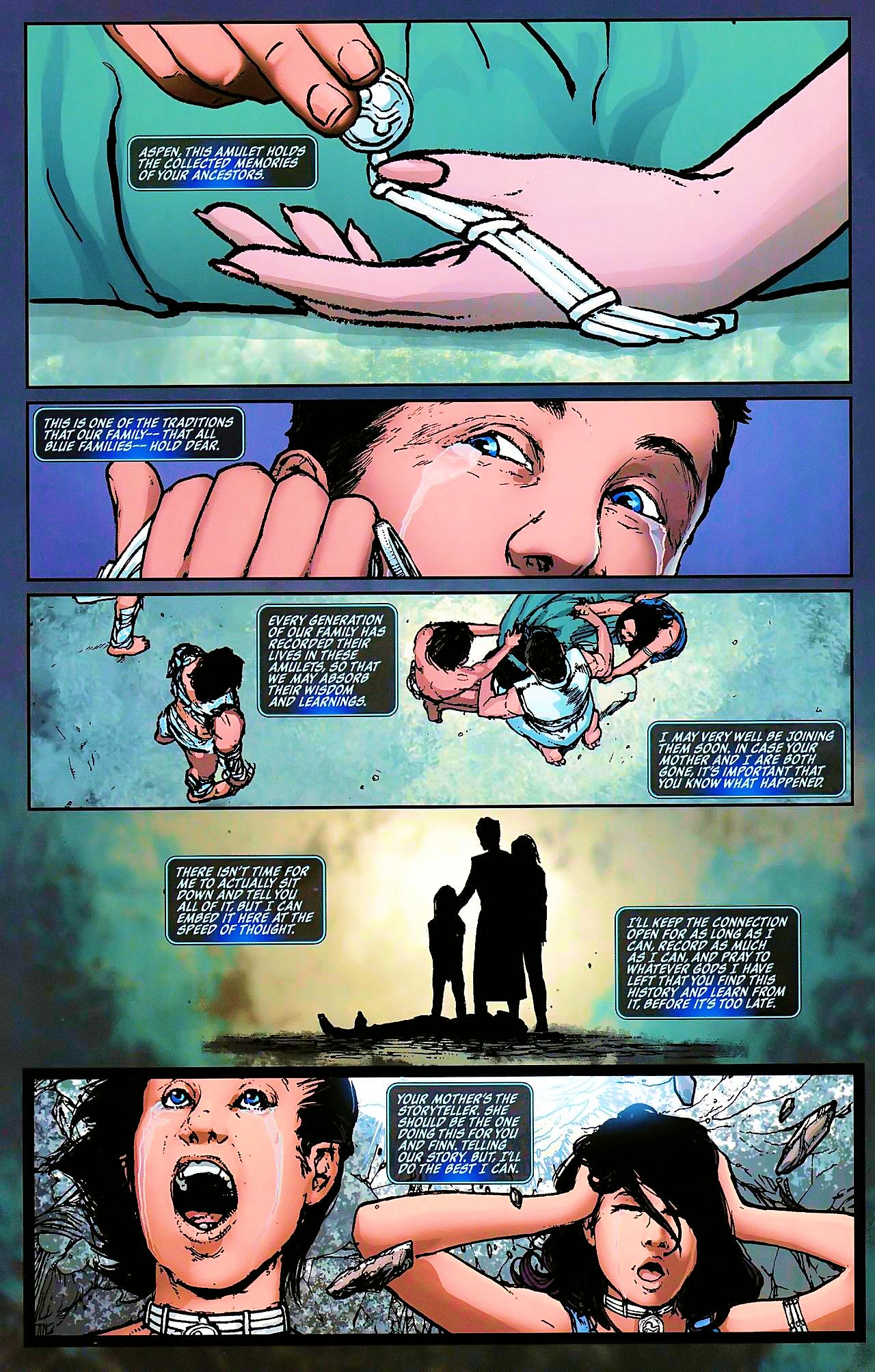 Read online Fathom: Blue Descent comic -  Issue #4 - 19