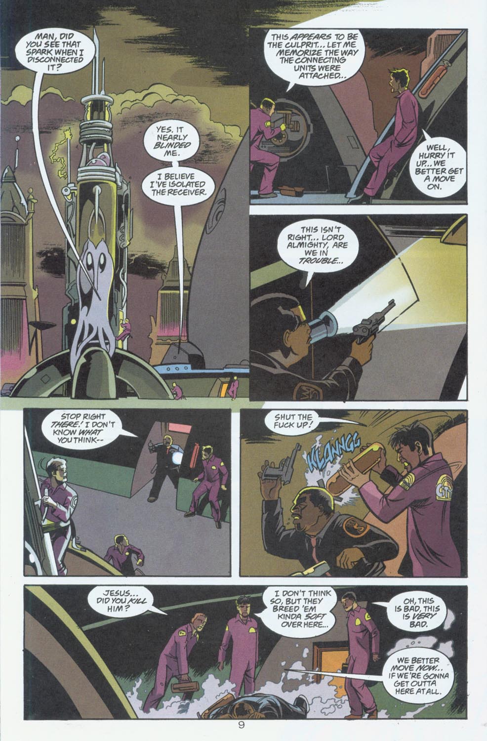 Read online Deadenders comic -  Issue #3 - 10