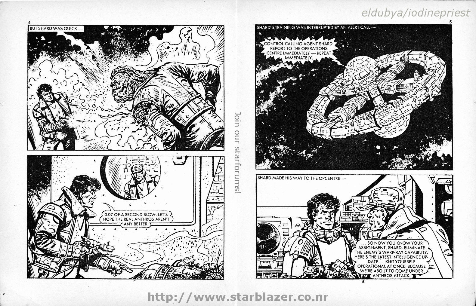 Read online Starblazer comic -  Issue #114 - 4