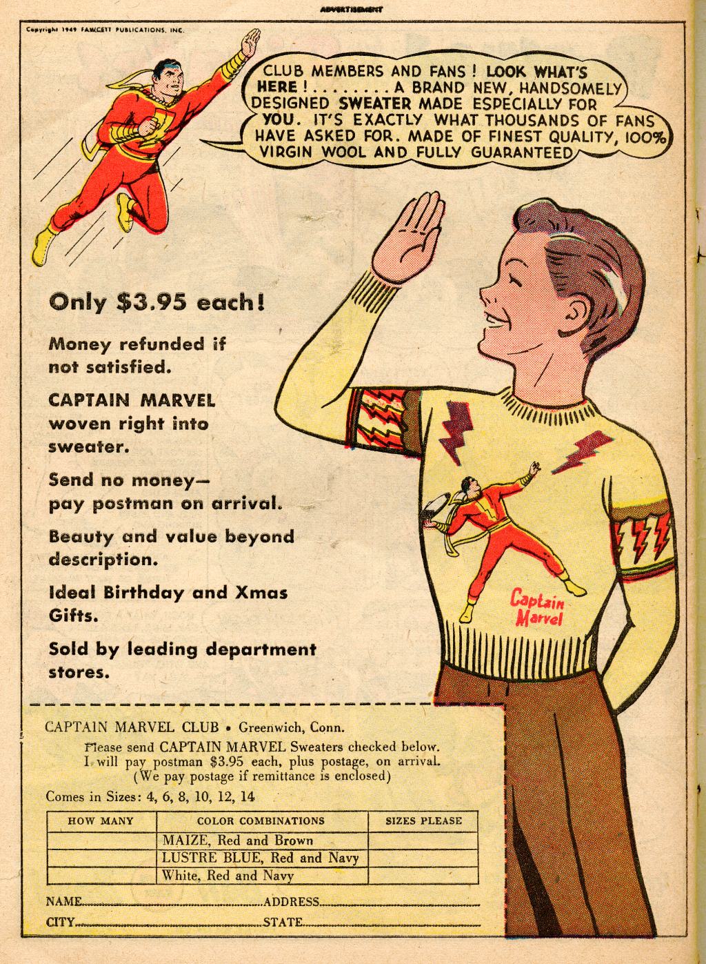 Read online Captain Marvel Adventures comic -  Issue #102 - 50