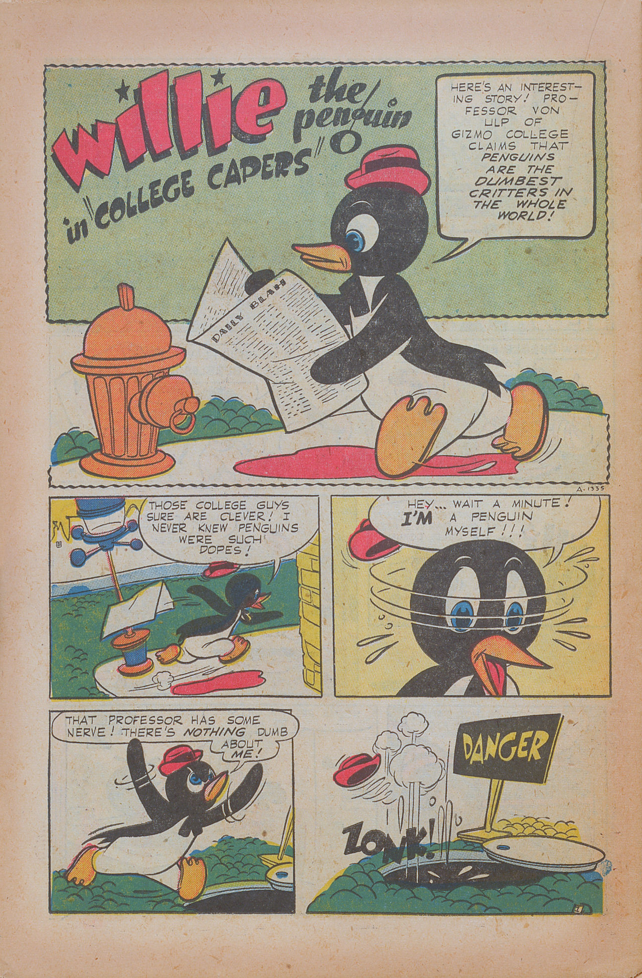 Read online Willie The Penguin comic -  Issue #2 - 22
