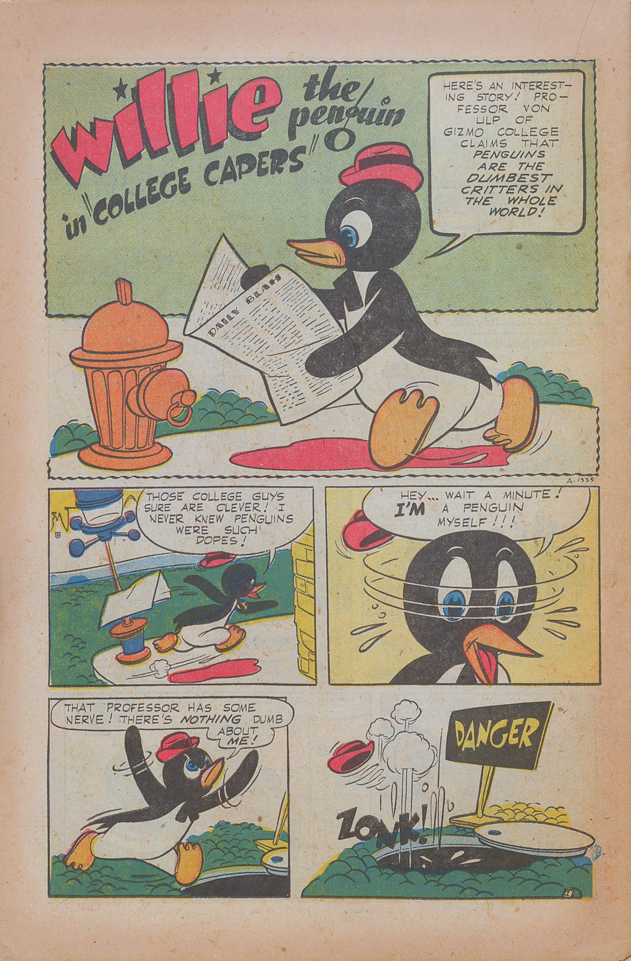 Read online Willie The Penguin comic -  Issue #2 - 22