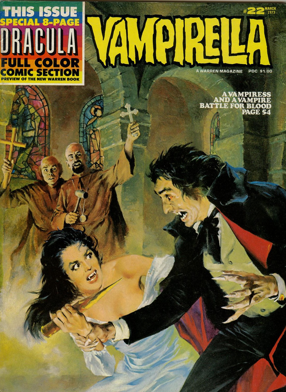 Read online Vampirella (1969) comic -  Issue #22 - 1