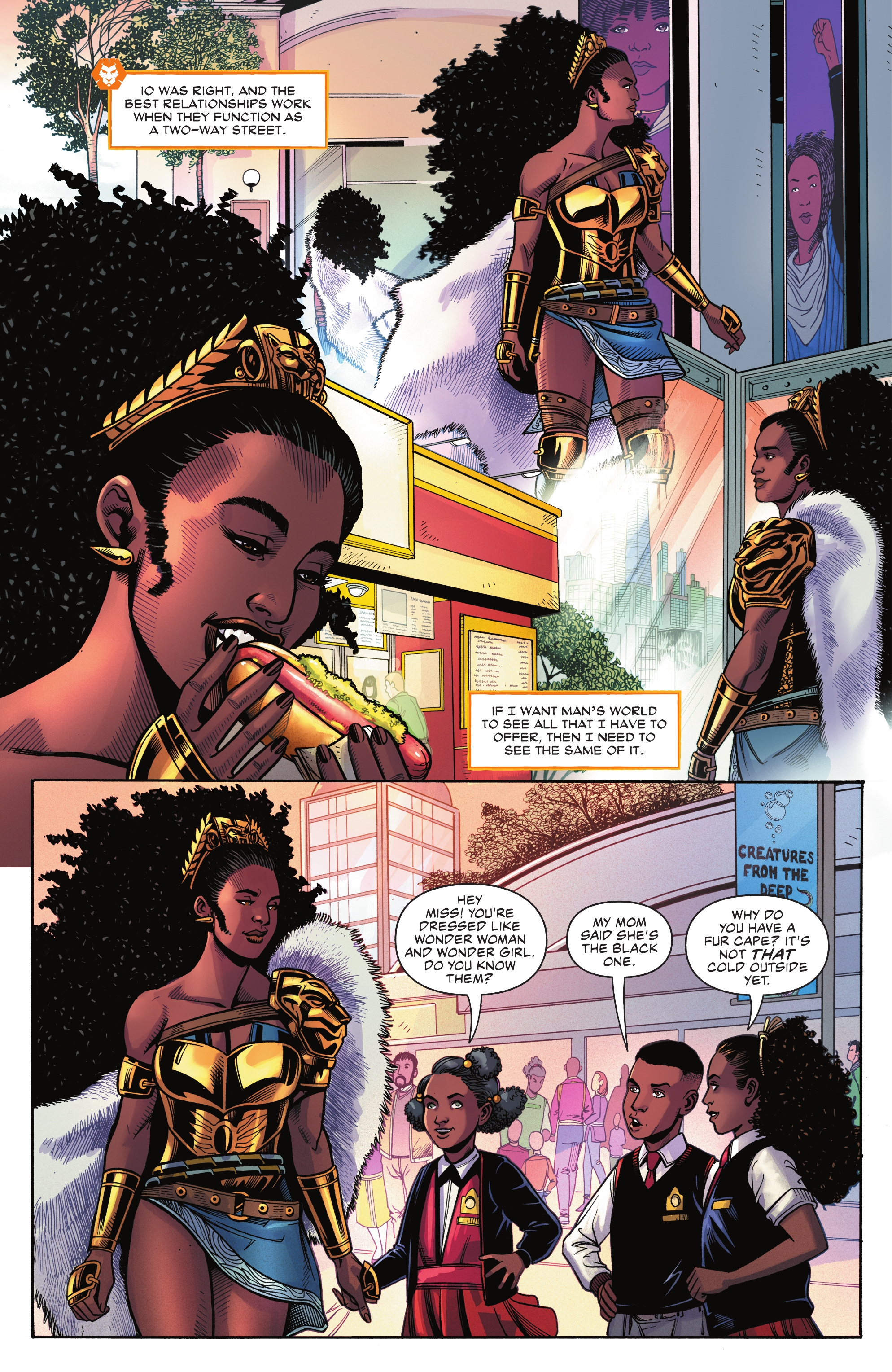 Read online Nubia and the Justice League Special comic -  Issue # Full - 33