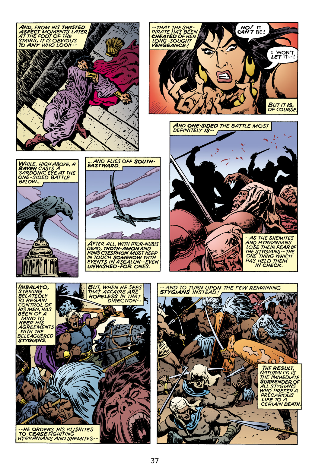 Read online The Chronicles of Conan comic -  Issue # TPB 12 (Part 1) - 38