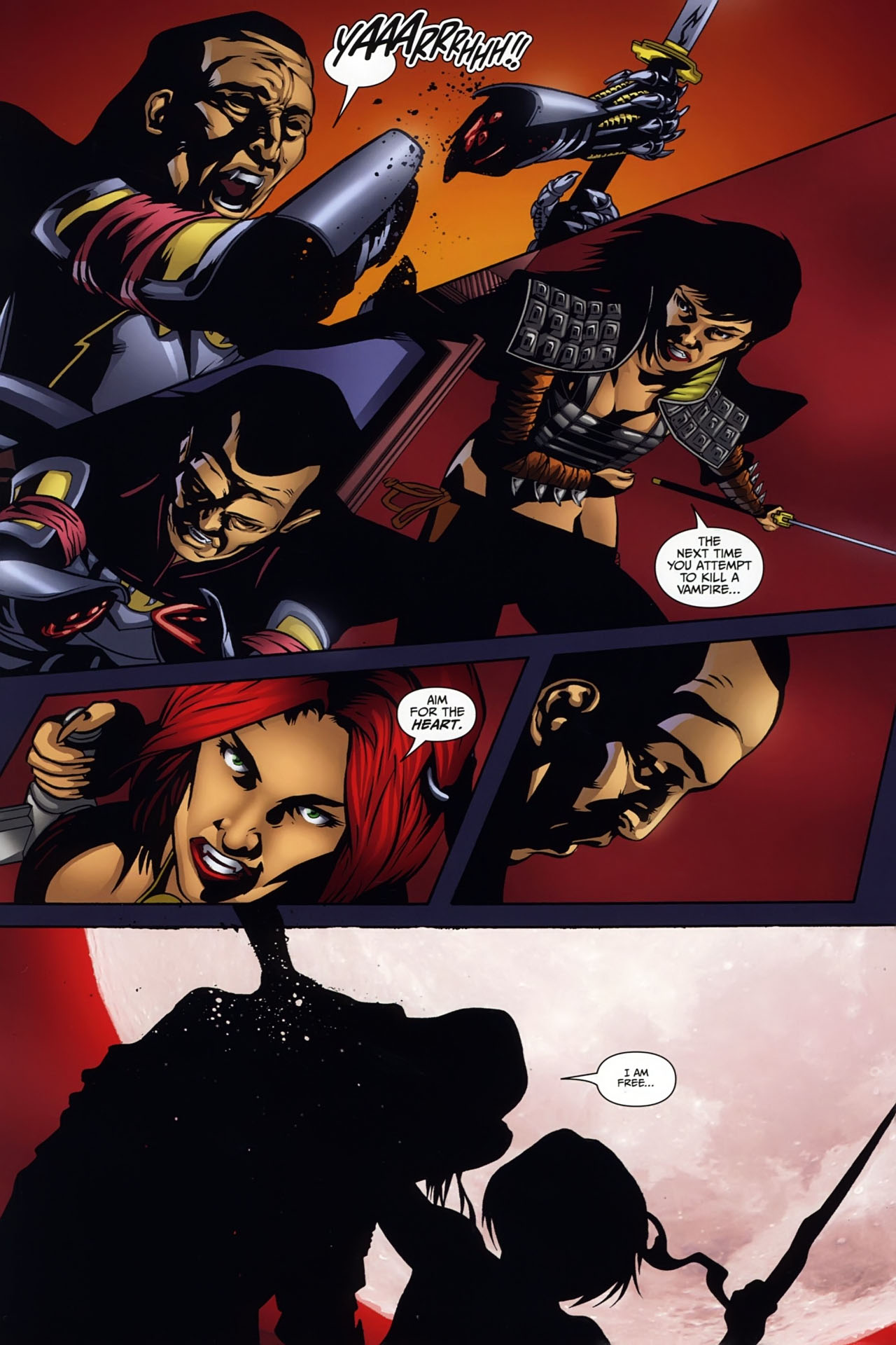 Read online BloodRayne: Tokyo Rogue comic -  Issue #3 - 21
