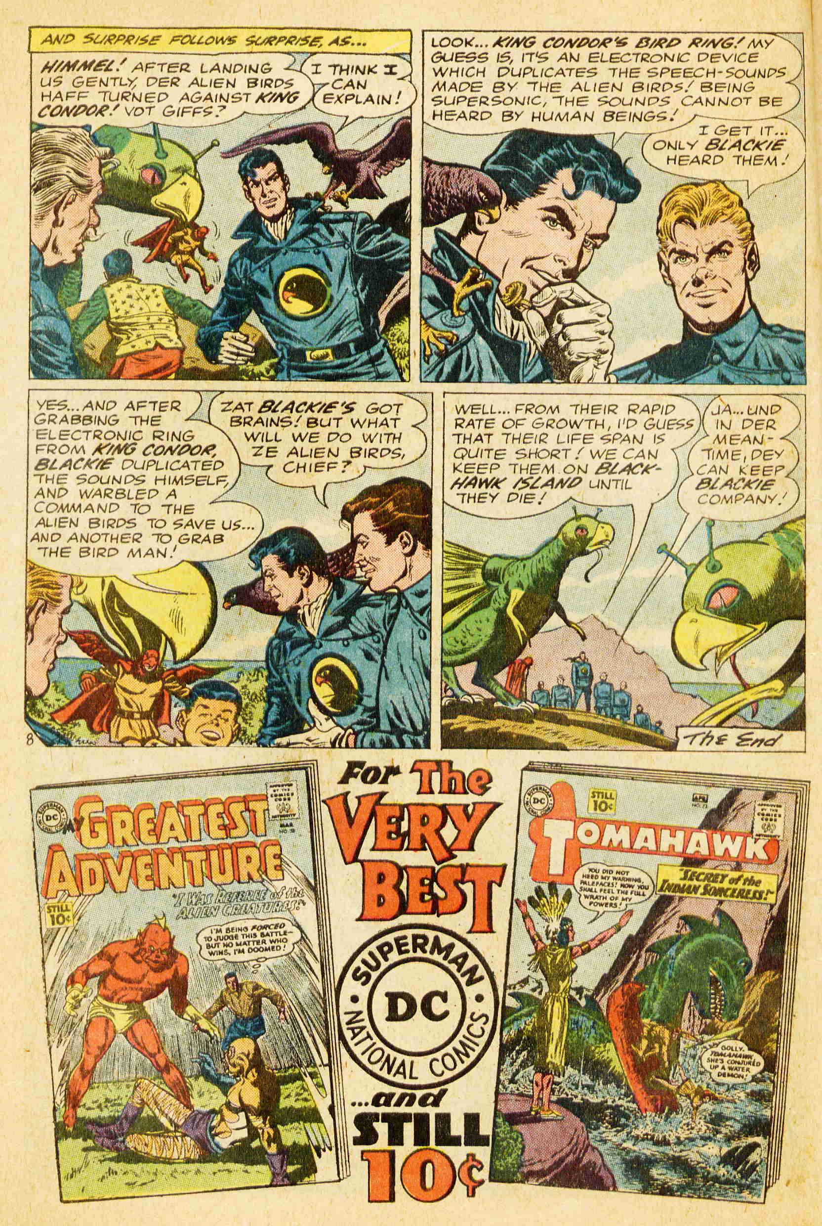 Read online Blackhawk (1957) comic -  Issue #158 - 9