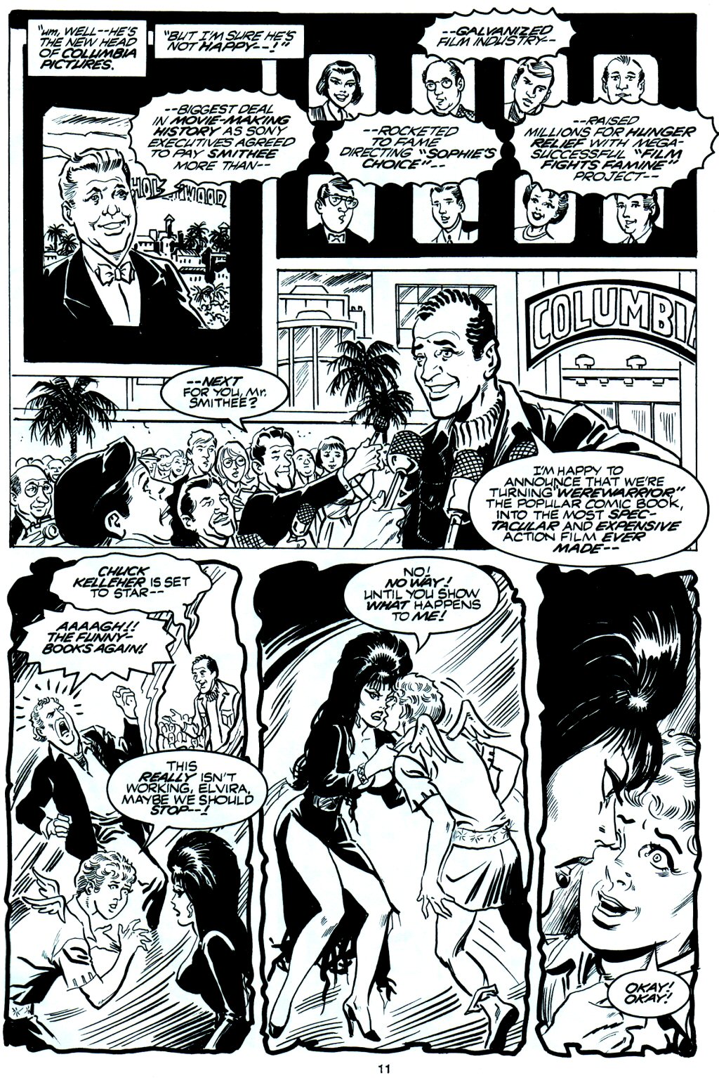 Read online Elvira, Mistress of the Dark comic -  Issue #5 - 13