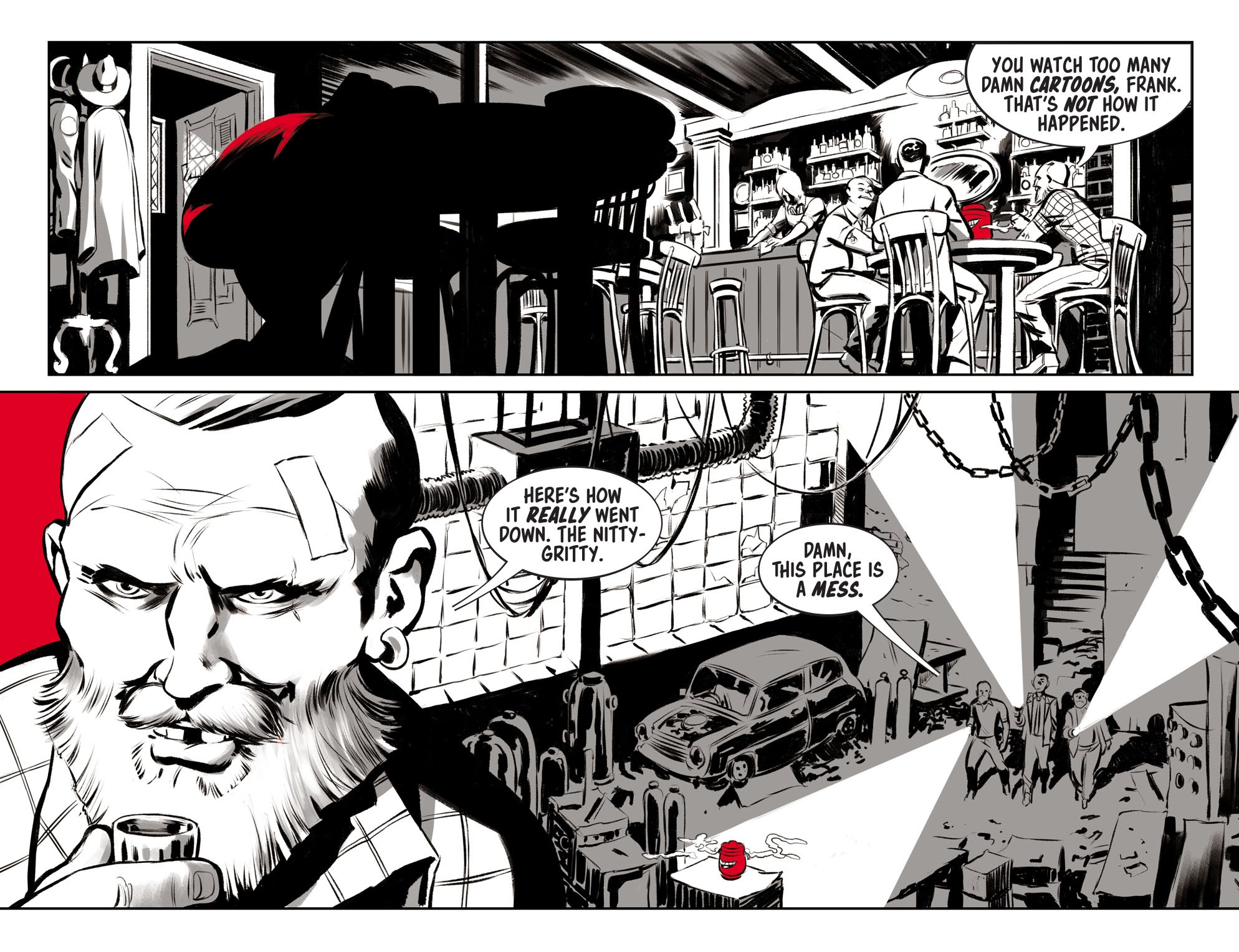 Read online Harley Quinn Black   White   Red comic -  Issue #3 - 10