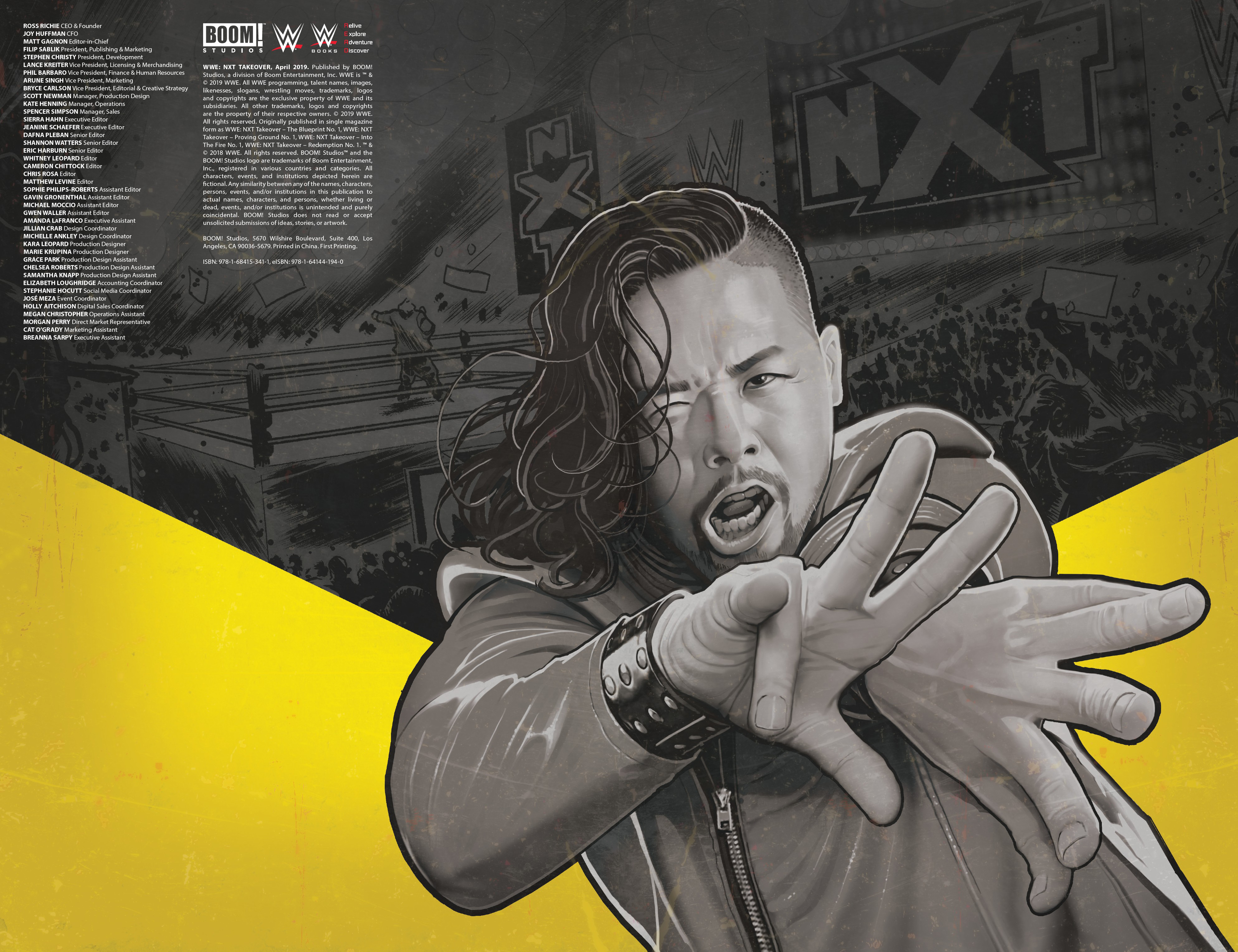 Read online WWE: NXT Takeover comic -  Issue # TPB - 4