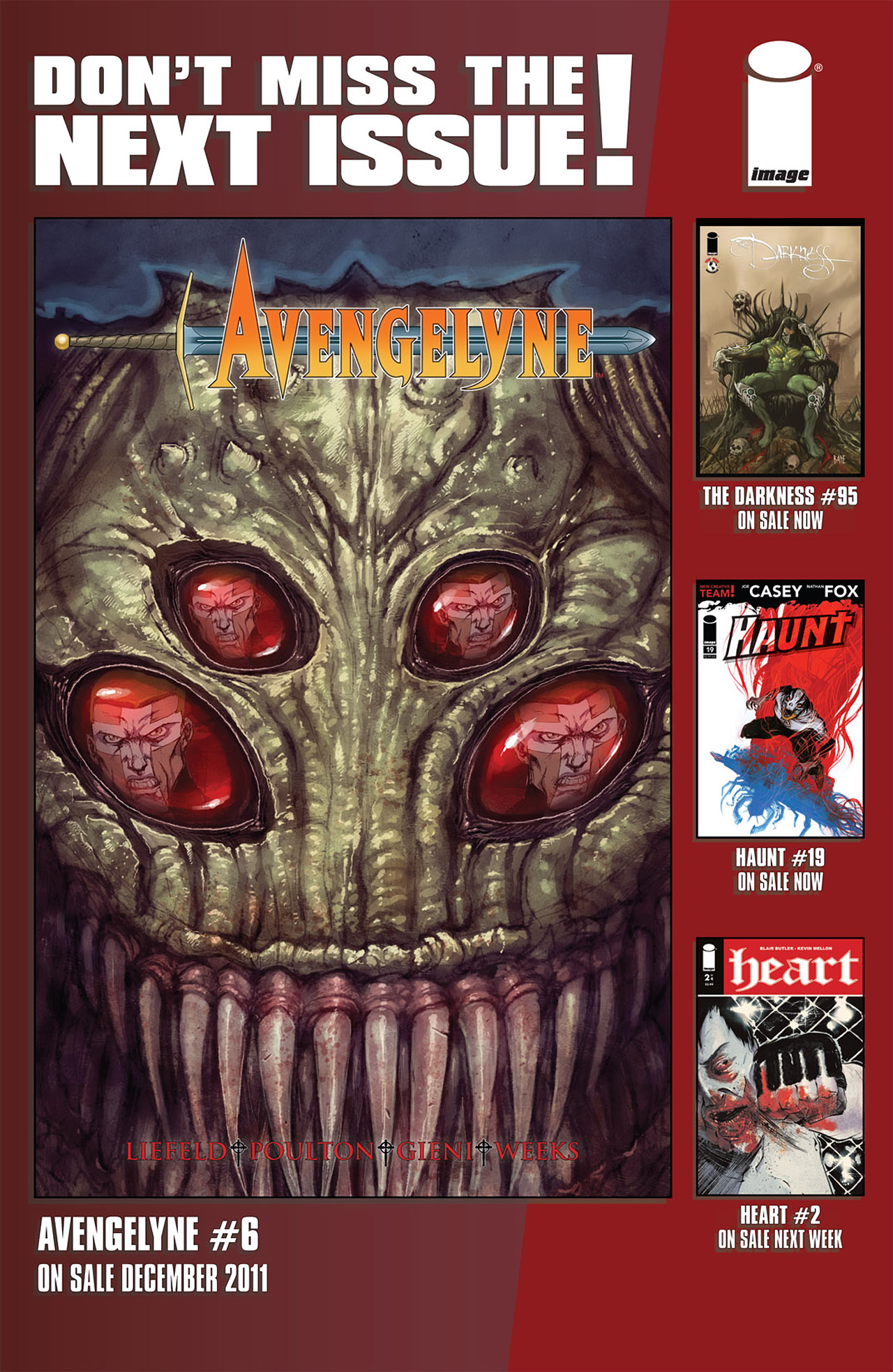 Read online Avengelyne (2011) comic -  Issue #5 - 28