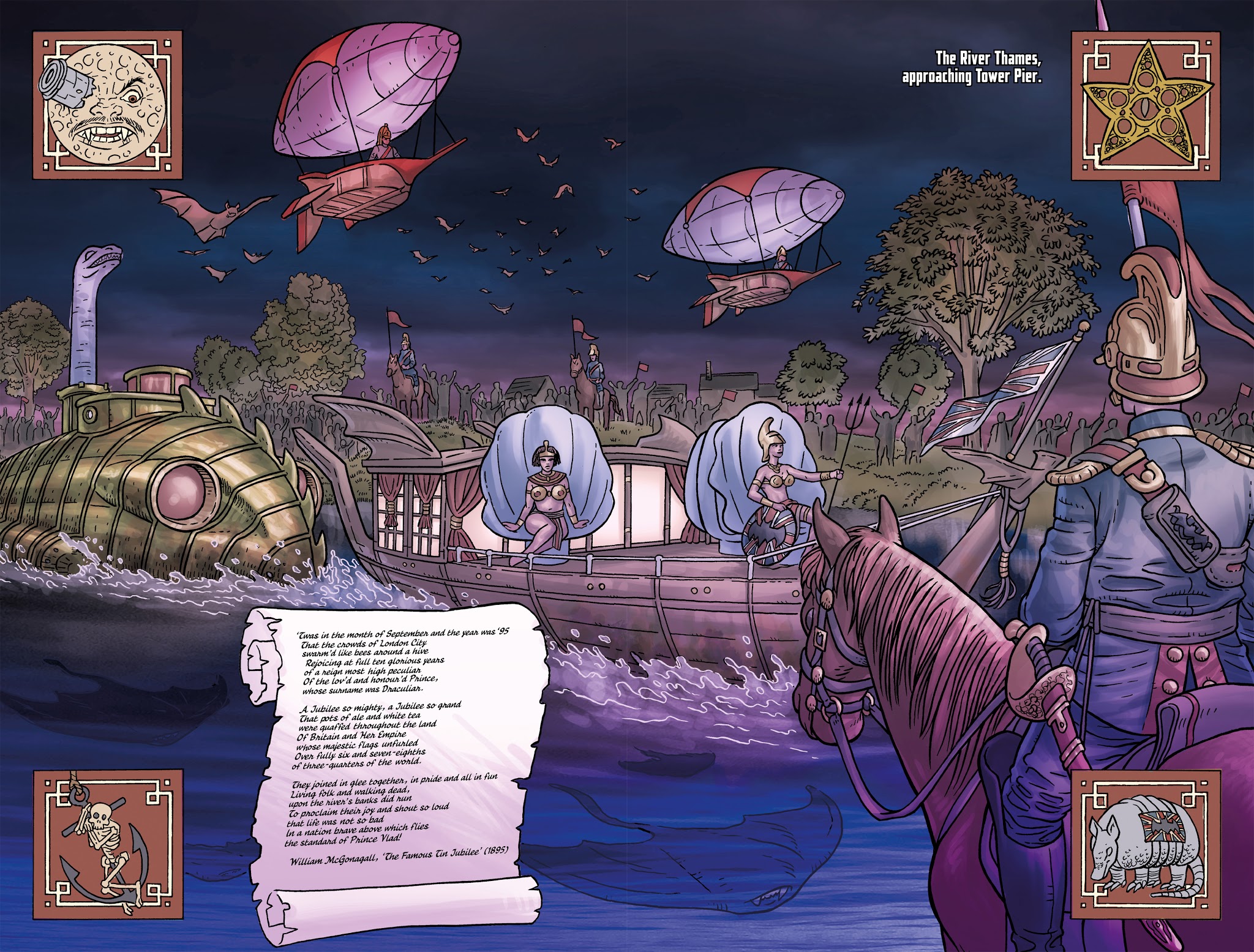 Read online Anno Dracula comic -  Issue #4 - 17