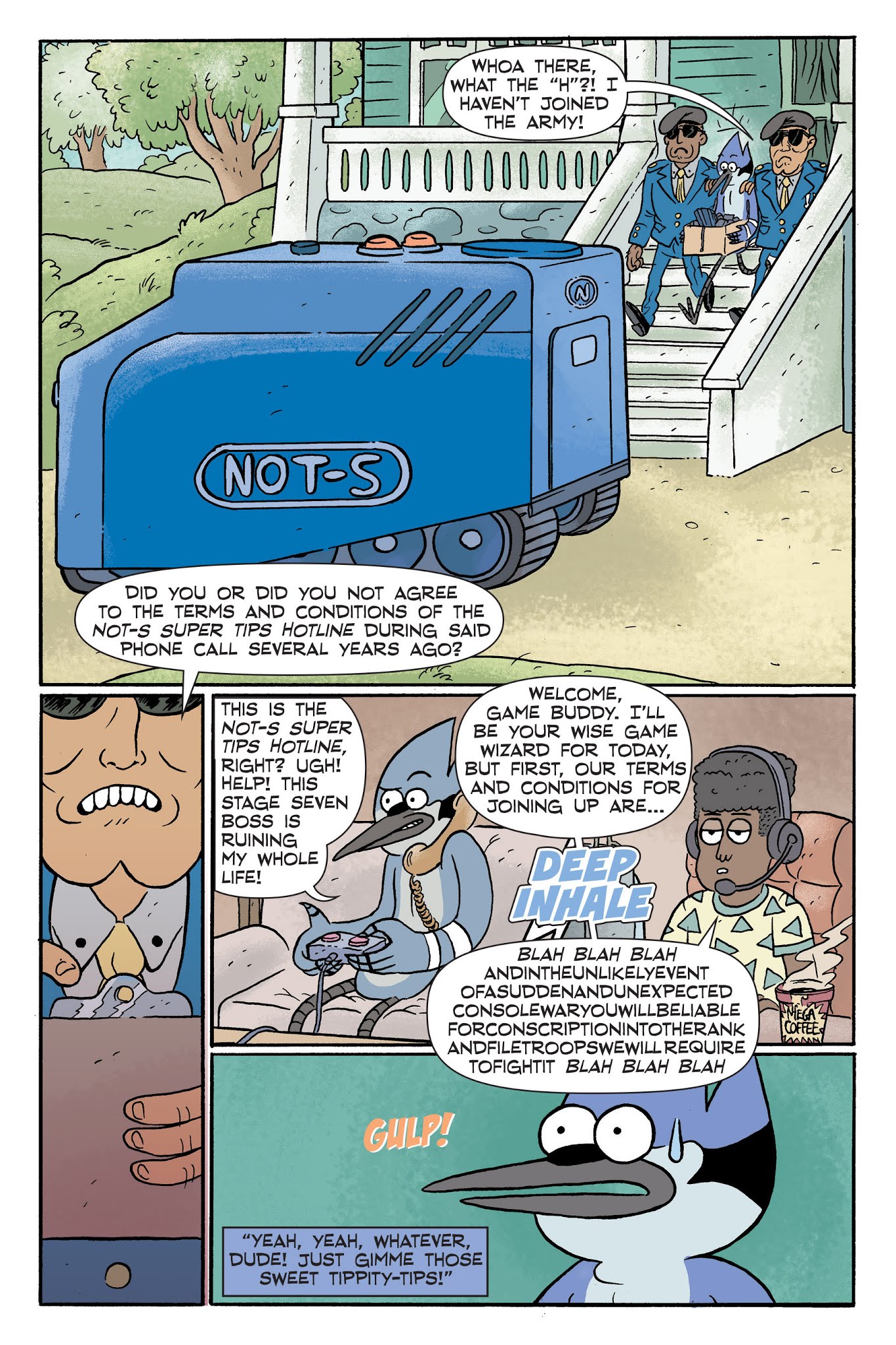 Read online Regular Show: A Clash of Consoles comic -  Issue # TPB (Part 1) - 18