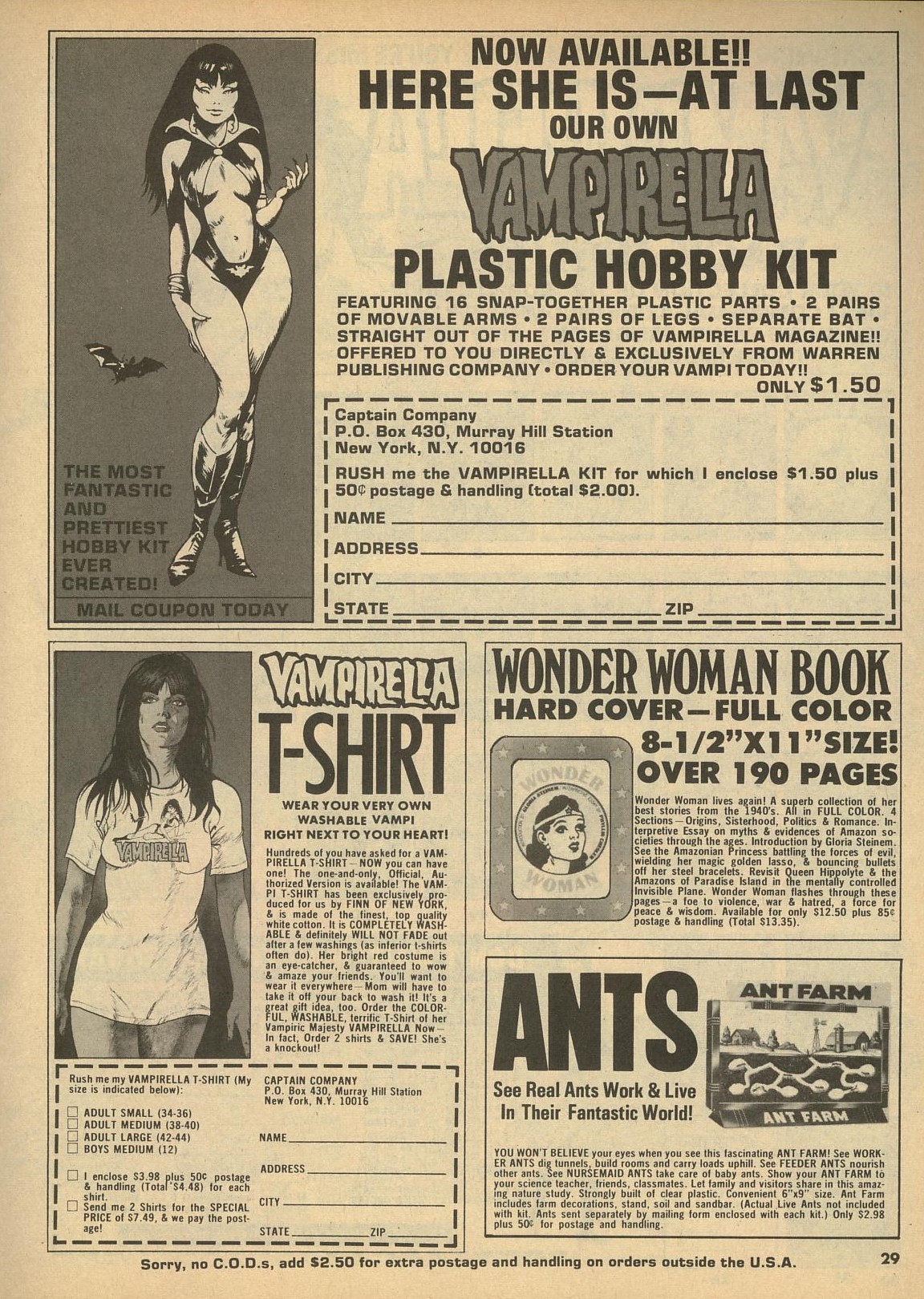 Read online Vampirella (1969) comic -  Issue #25 - 29