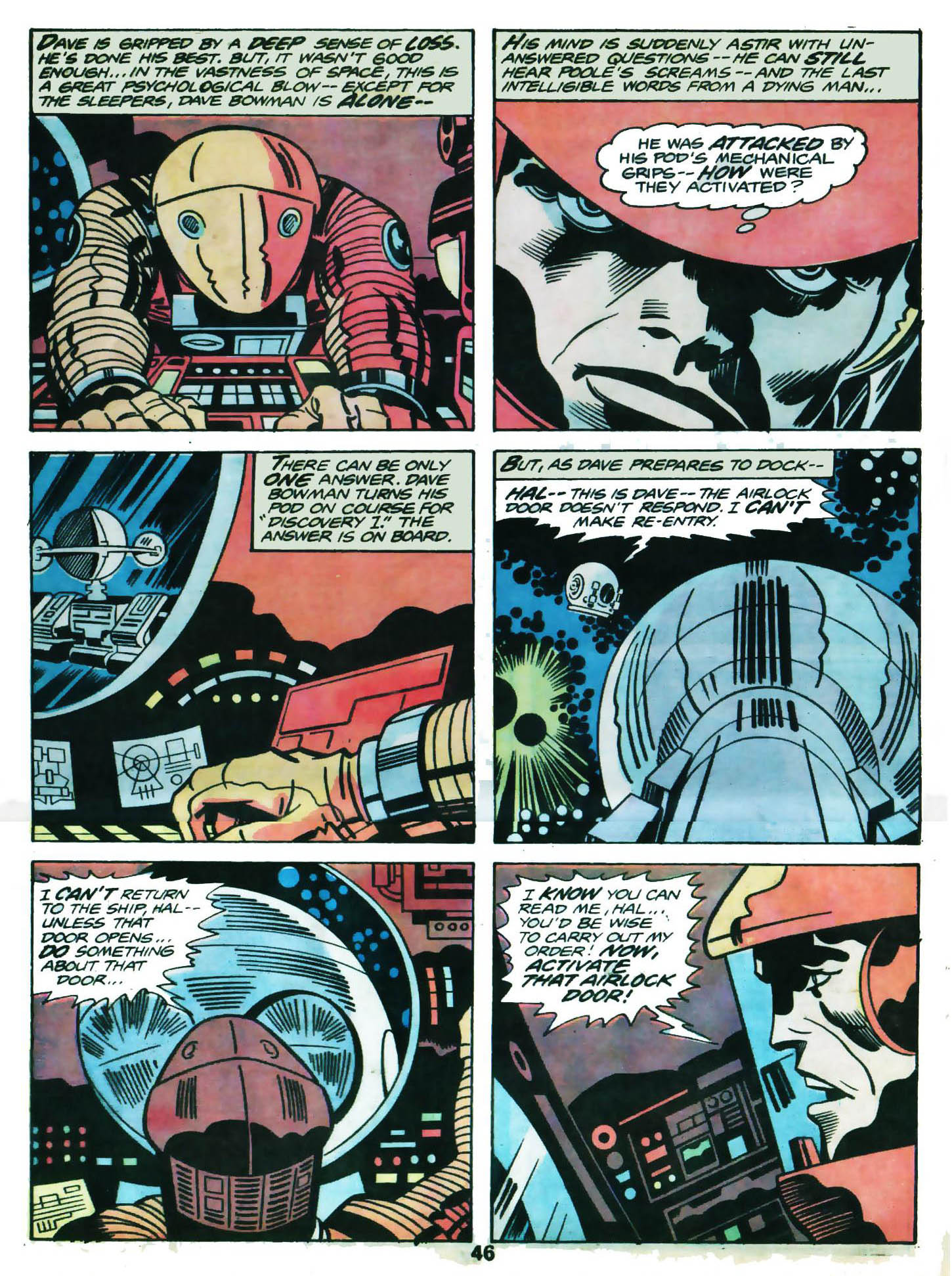 Read online 2001: A Space Odyssey [Marvel Treasury Special] comic -  Issue #2001: A Space Odyssey [Marvel Treasury Special] Full - 44