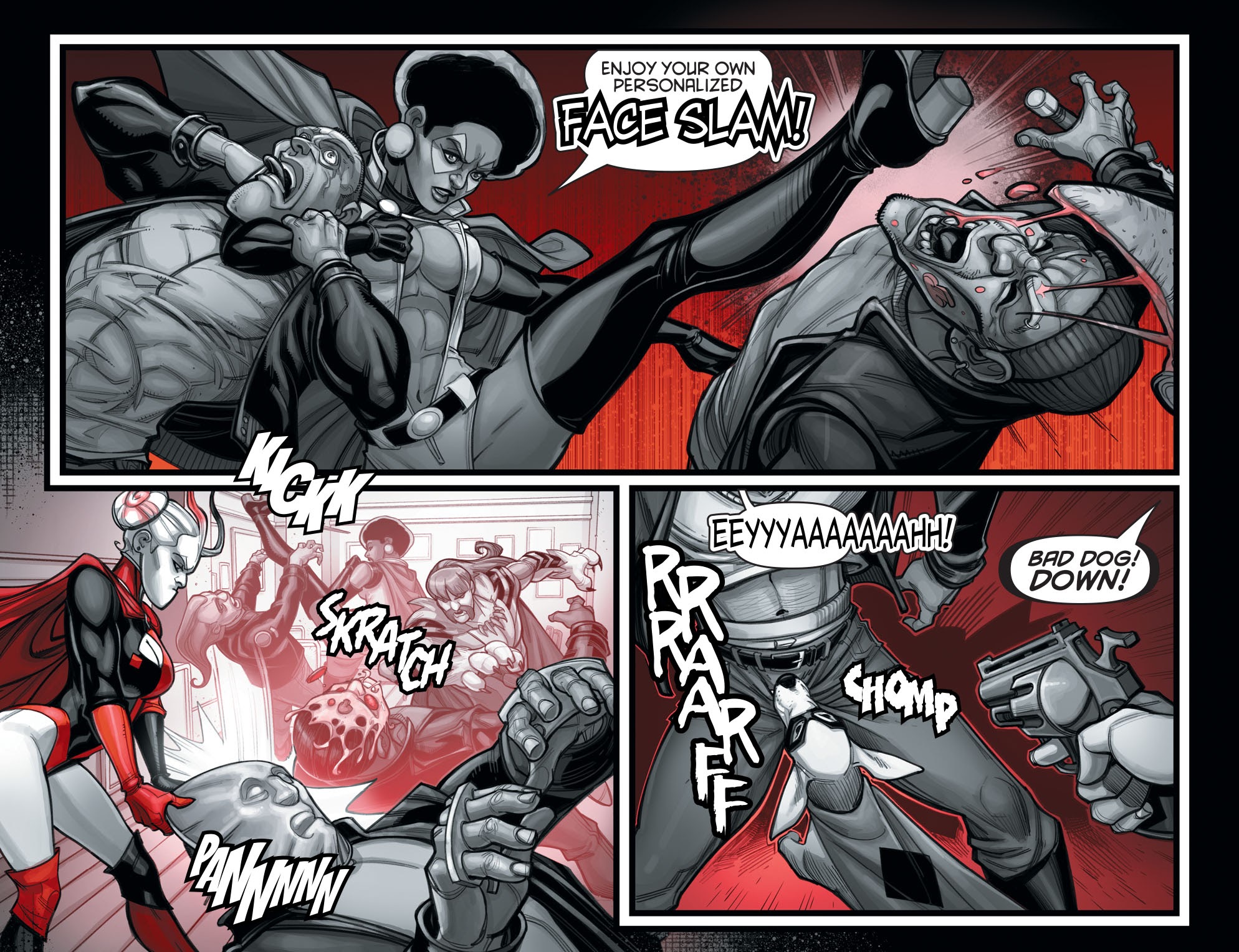 Read online Harley Quinn Black   White   Red comic -  Issue #12 - 20