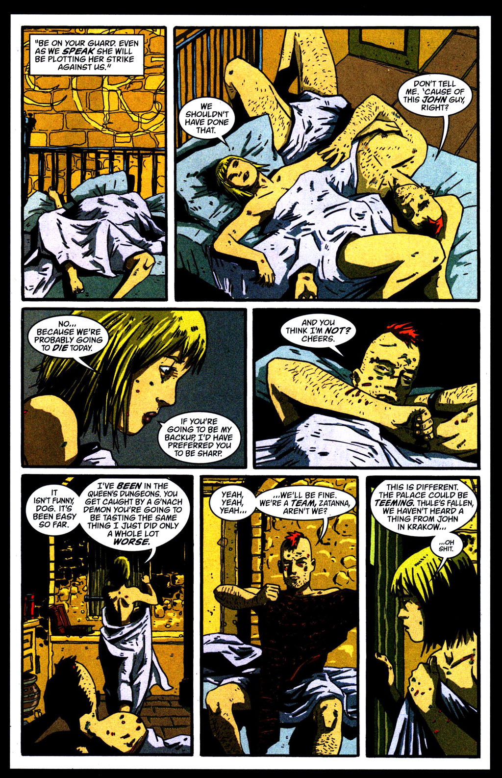 Read online Books of Magick: Life During Wartime comic -  Issue #11 - 4