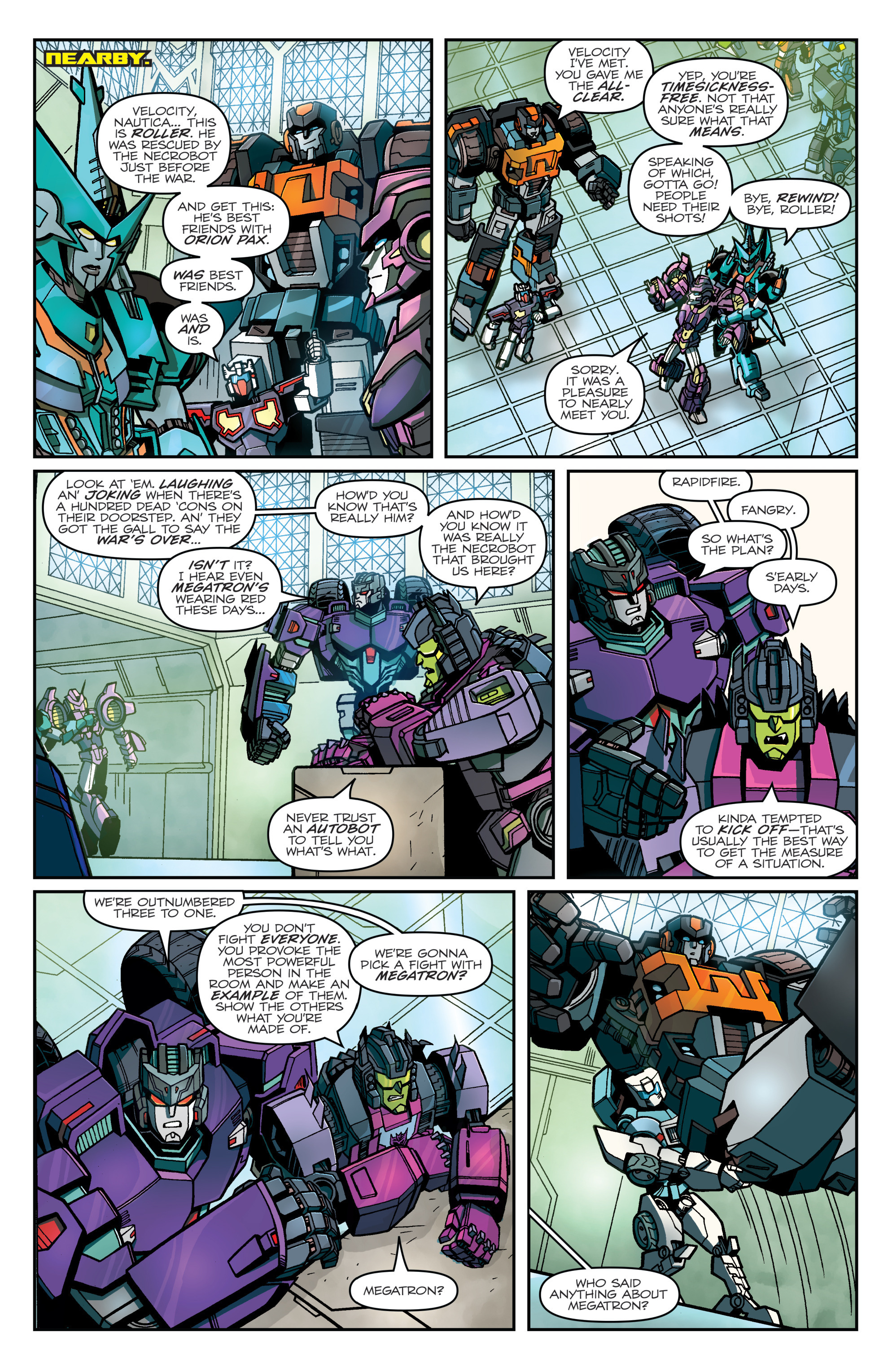 Read online The Transformers: Lost Light comic -  Issue #1 - 10