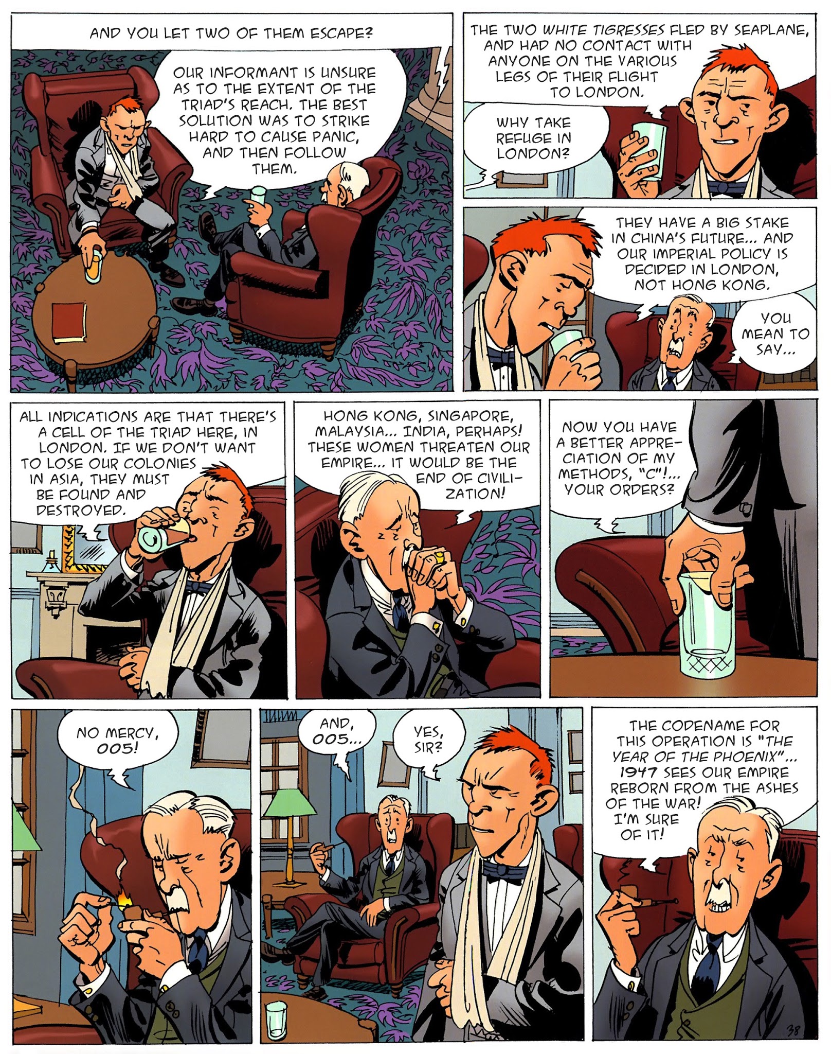 Read online Tigresse Blanche comic -  Issue #5 - 39