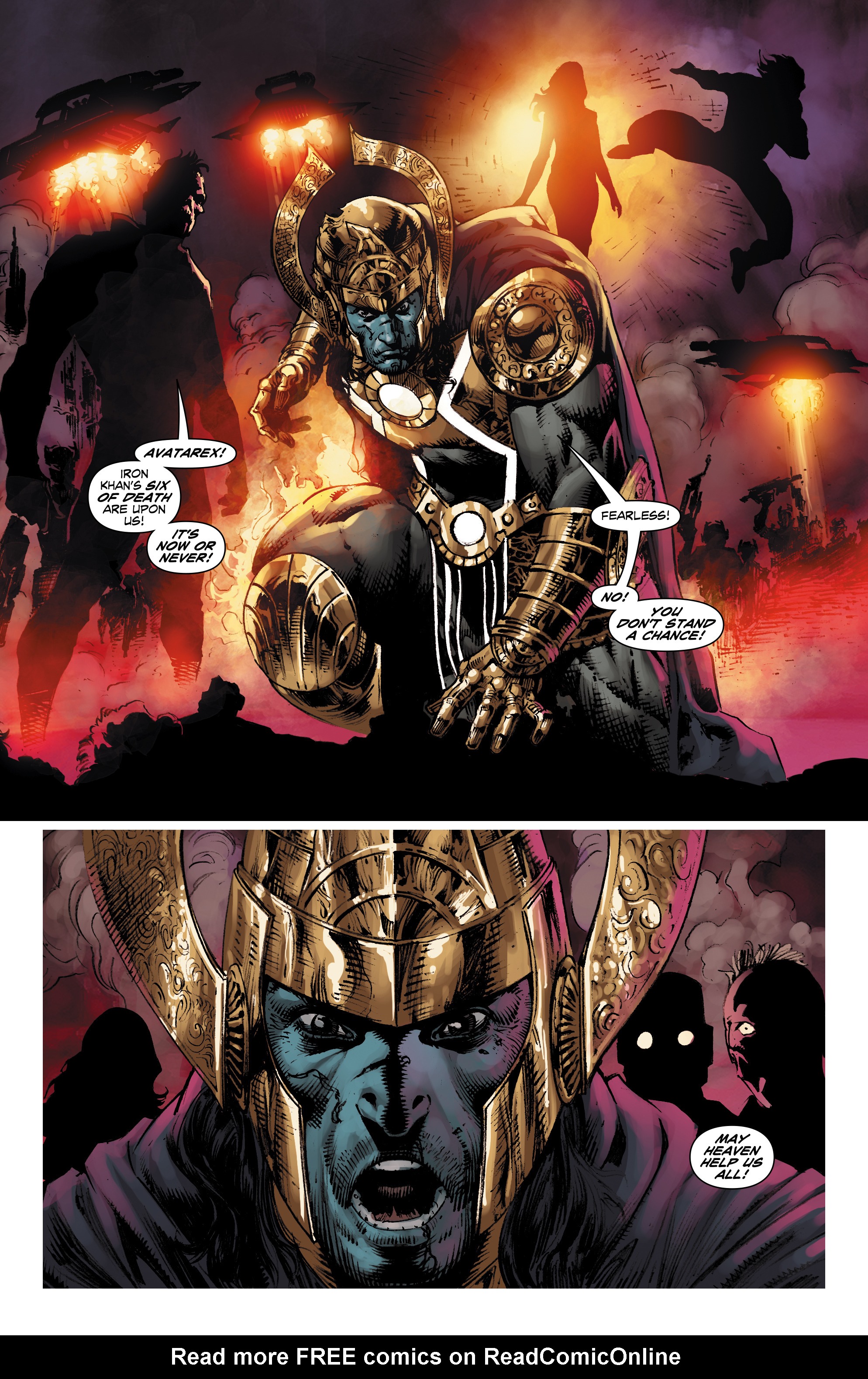 Read online Grant Morrison's Avatarex: Destroyer of Darkness comic -  Issue #3 - 20
