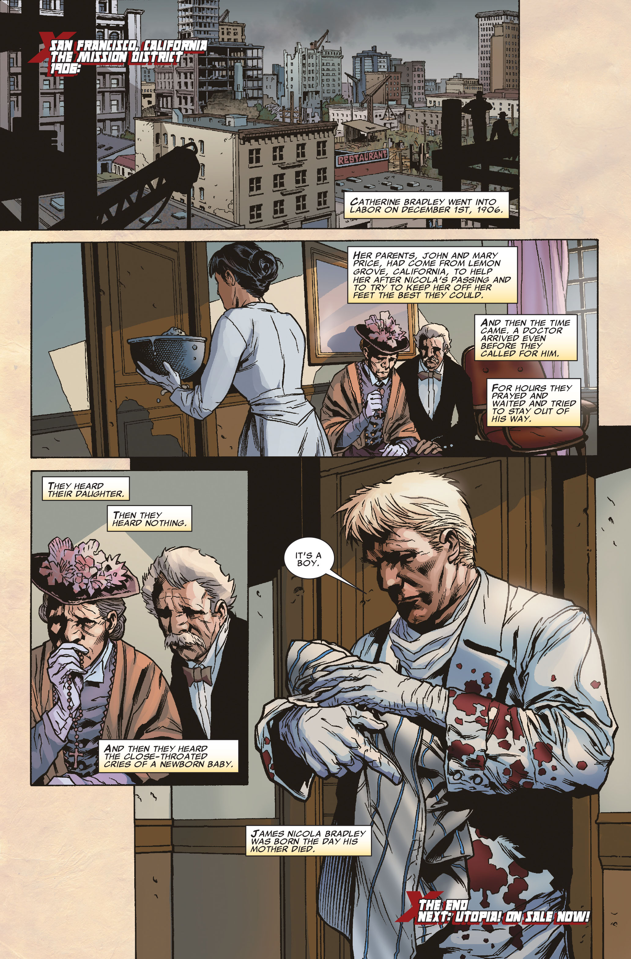 Read online Uncanny X-Men: Sisterhood comic -  Issue # TPB - 147