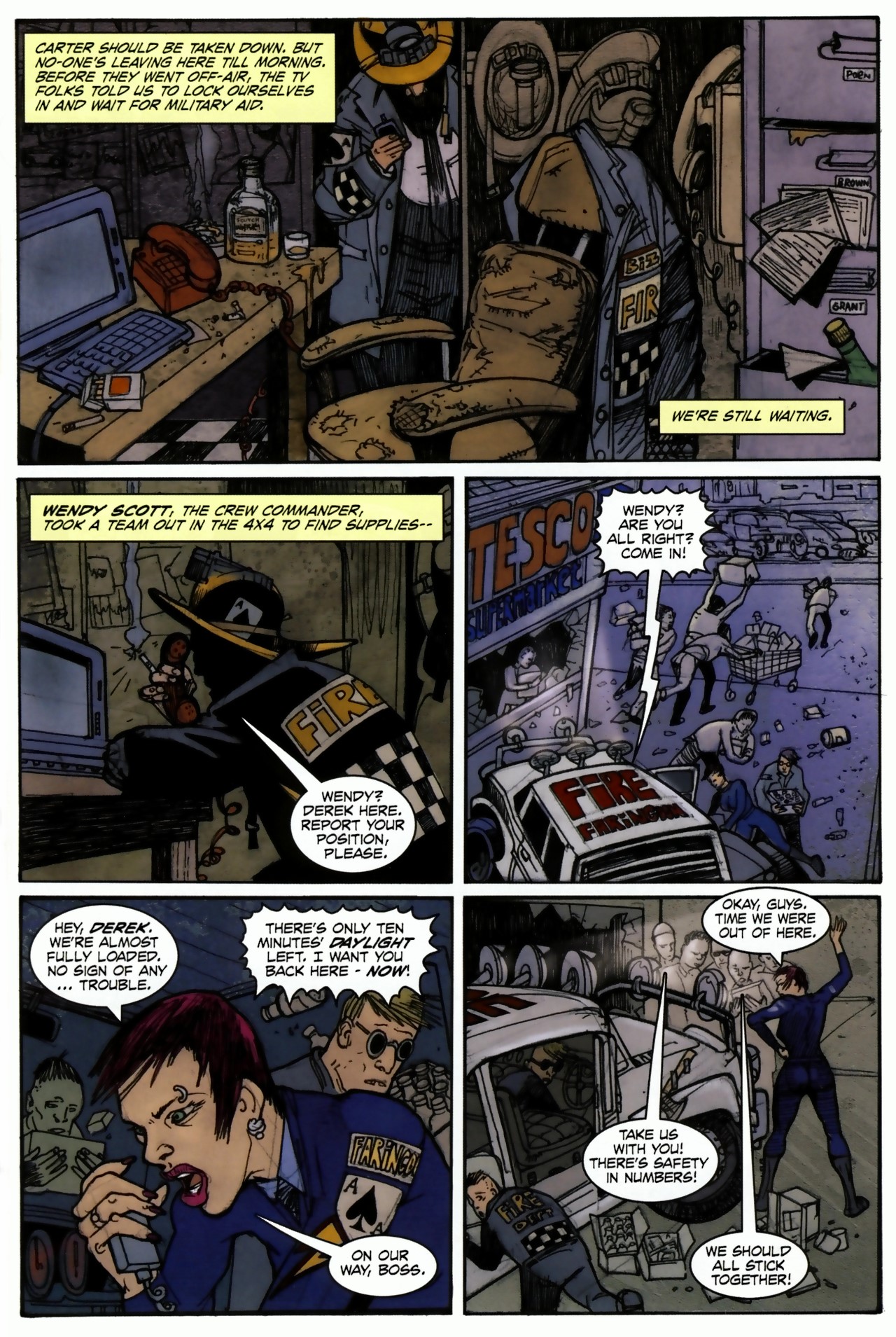 Read online The Dead: Kingdom of Flies comic -  Issue #1 - 7