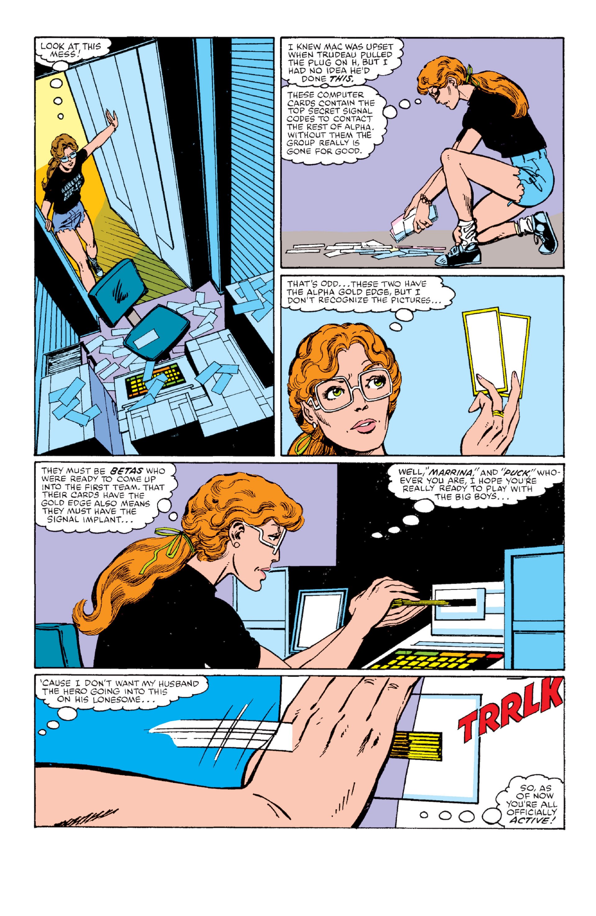 Read online Alpha Flight (1983) comic -  Issue #1 - 16