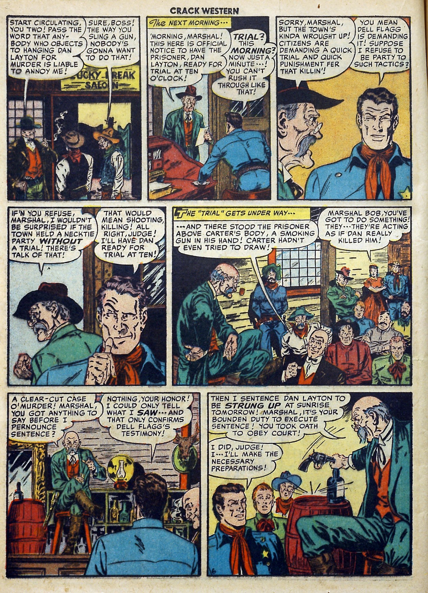 Read online Crack Western comic -  Issue #71 - 20