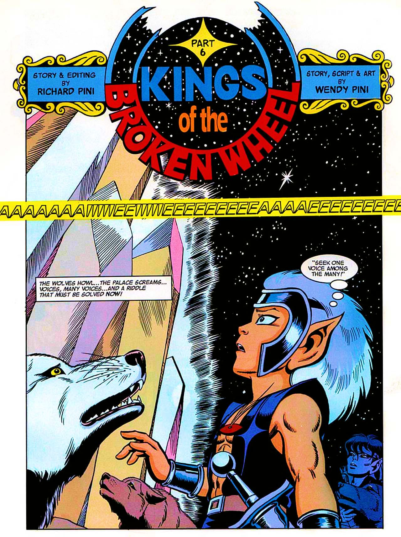 Read online ElfQuest: Kings of the Broken Wheel comic -  Issue #6 - 2