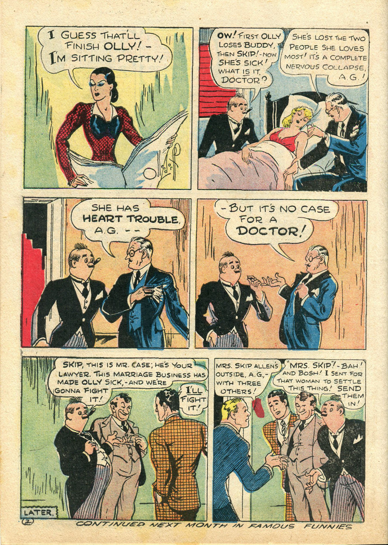 Read online Famous Funnies comic -  Issue #113 - 52