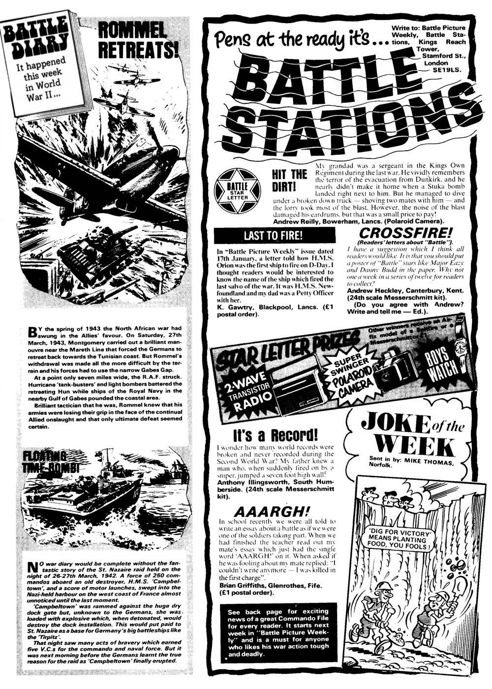 Read online Battle Picture Weekly comic -  Issue #56 - 19