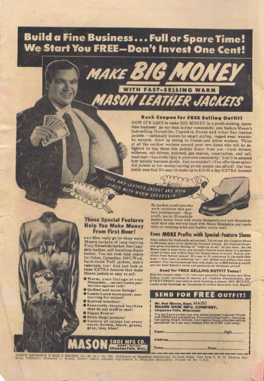 Read online Bobby Benson's B-Bar-B Riders comic -  Issue #20 - 2