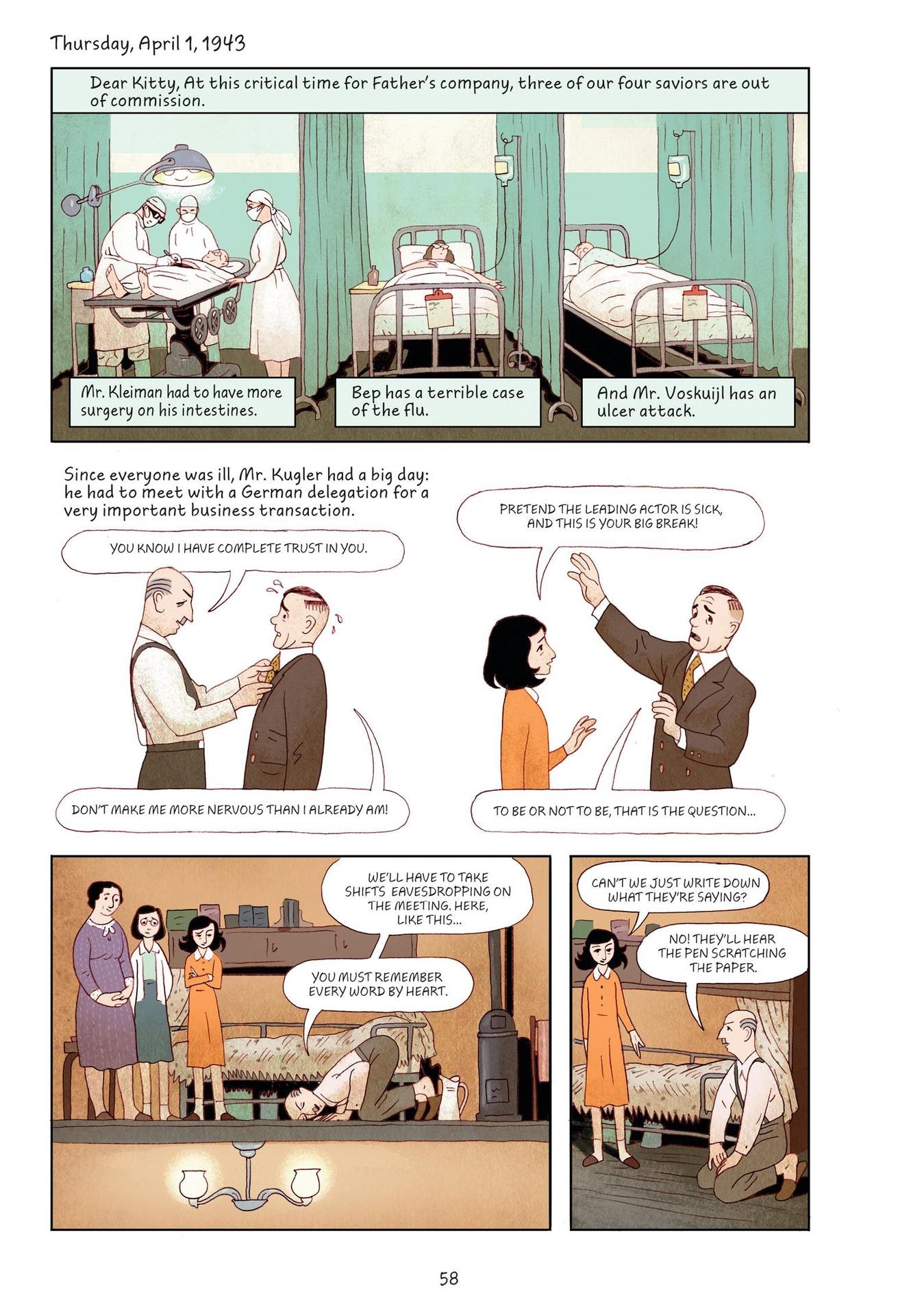 Read online Anne Frank’s Diary: The Graphic Adaptation comic -  Issue # TPB - 61