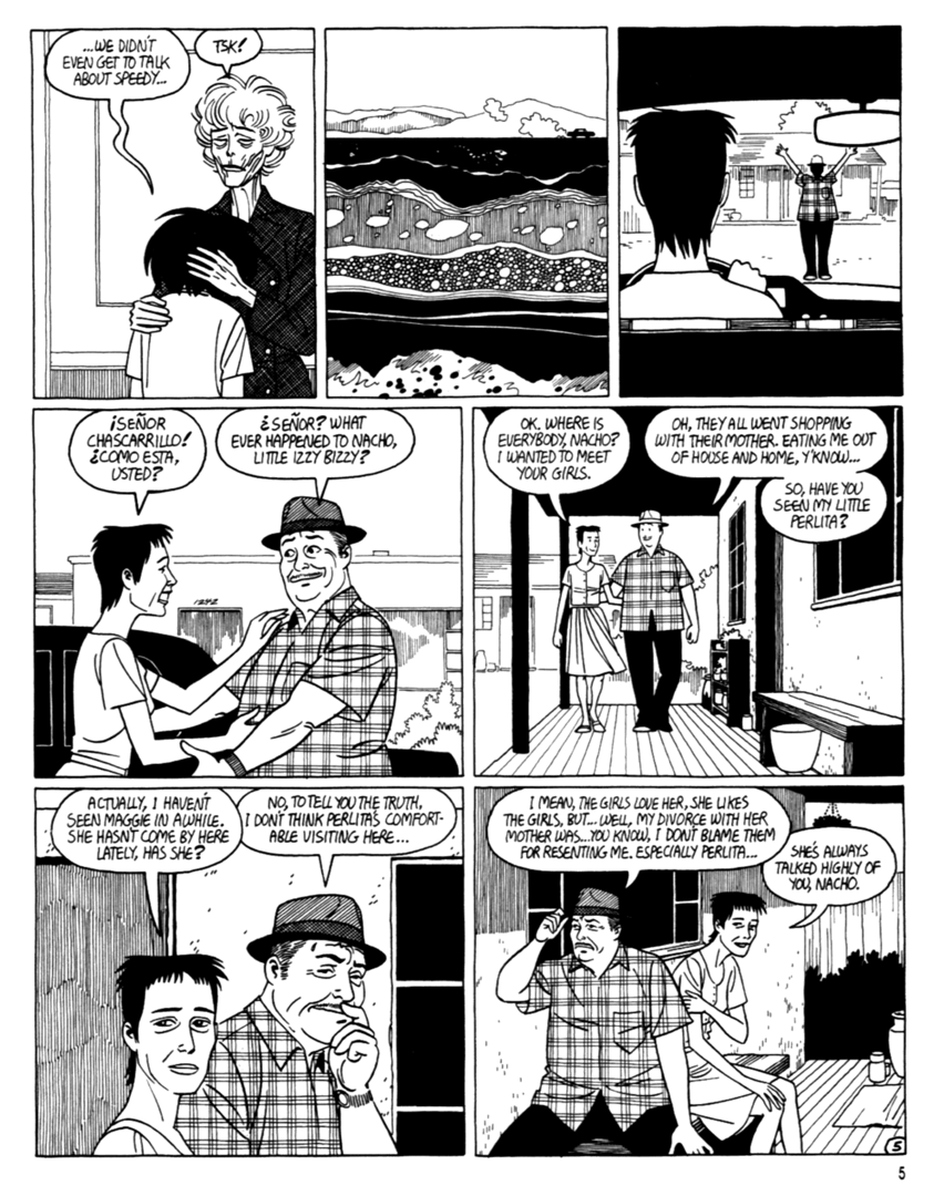 Read online Love and Rockets (1982) comic -  Issue #39 - 7