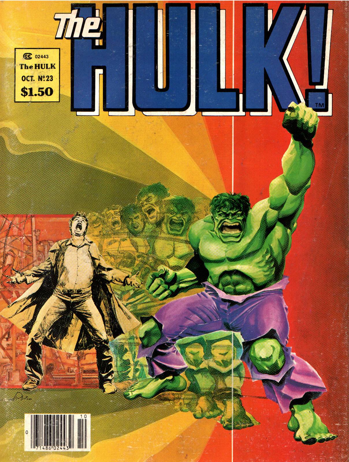 Read online Hulk (1978) comic -  Issue #23 - 1