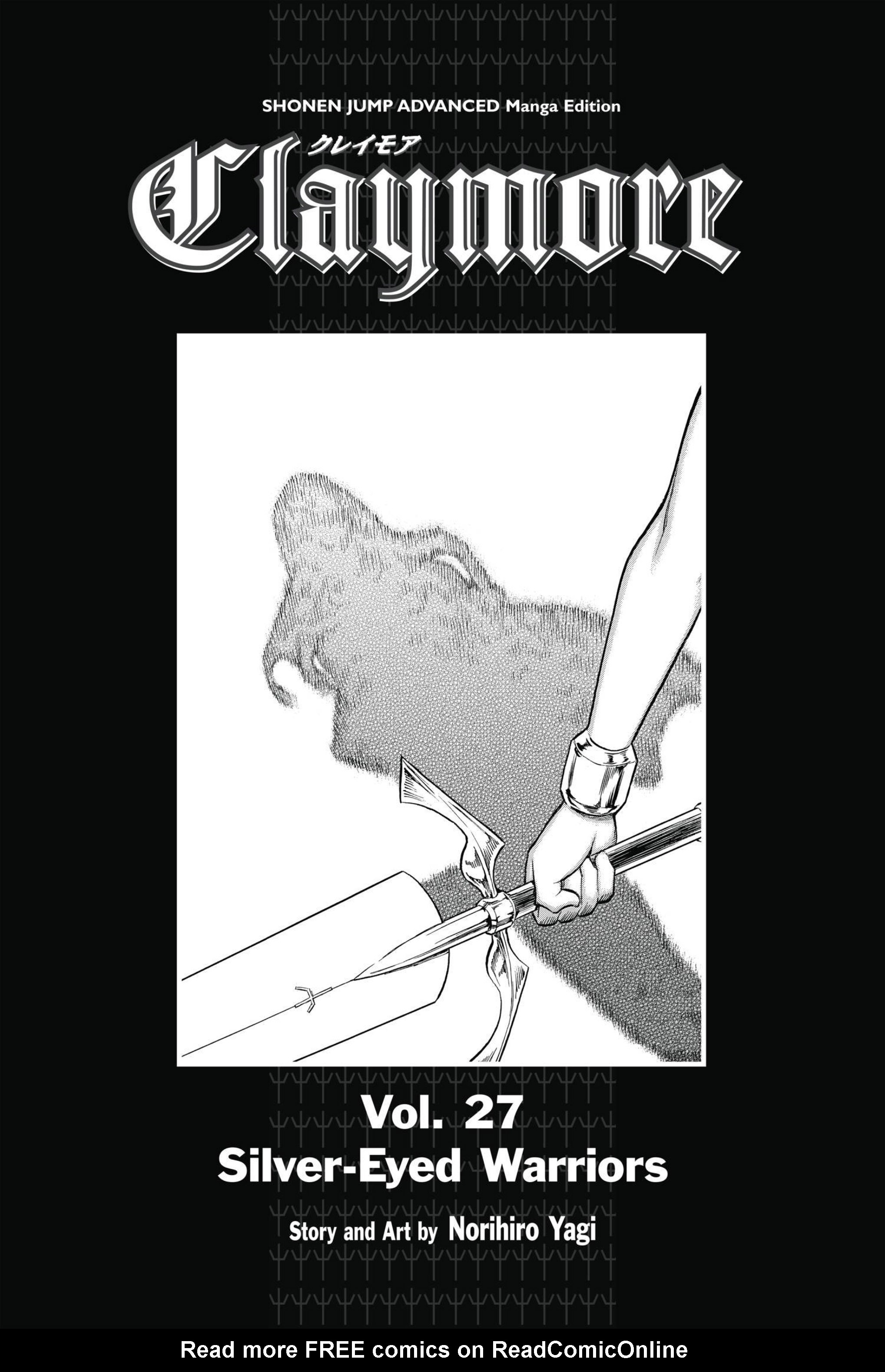 Read online Claymore comic -  Issue #27 - 4