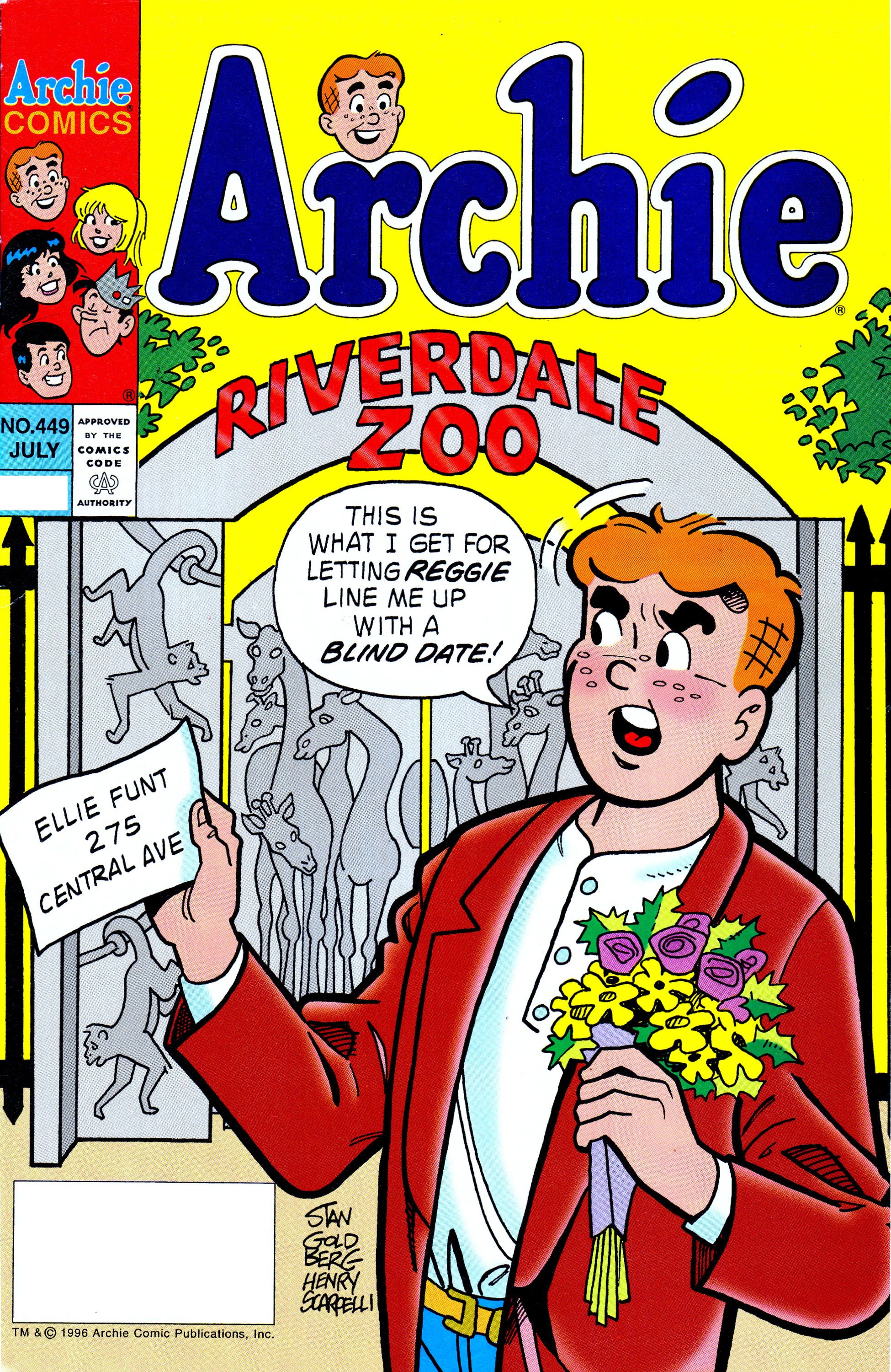 Read online Archie (1960) comic -  Issue #449 - 1