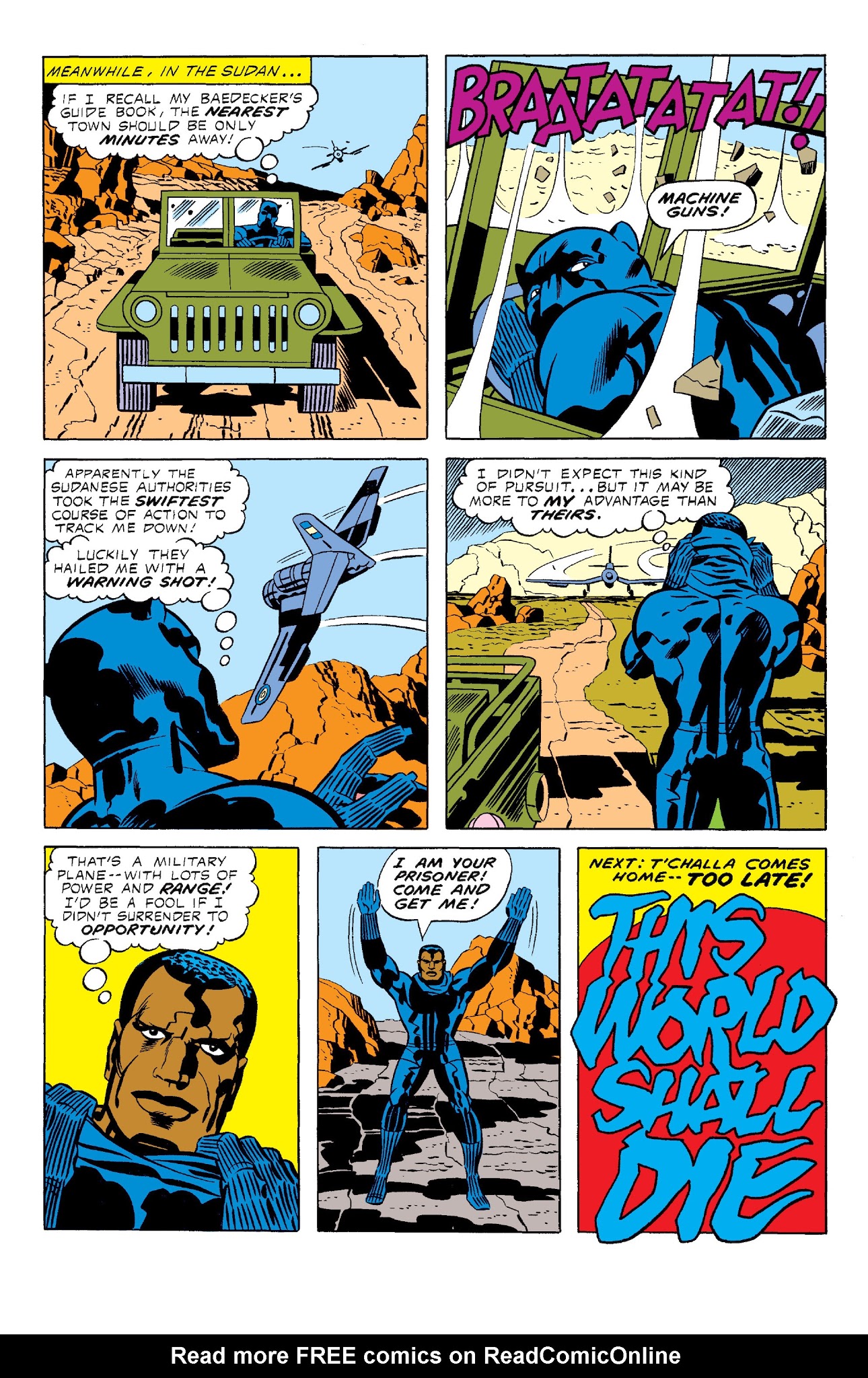Read online Marvel Masterworks: The Black Panther comic -  Issue # TPB 2 - 165