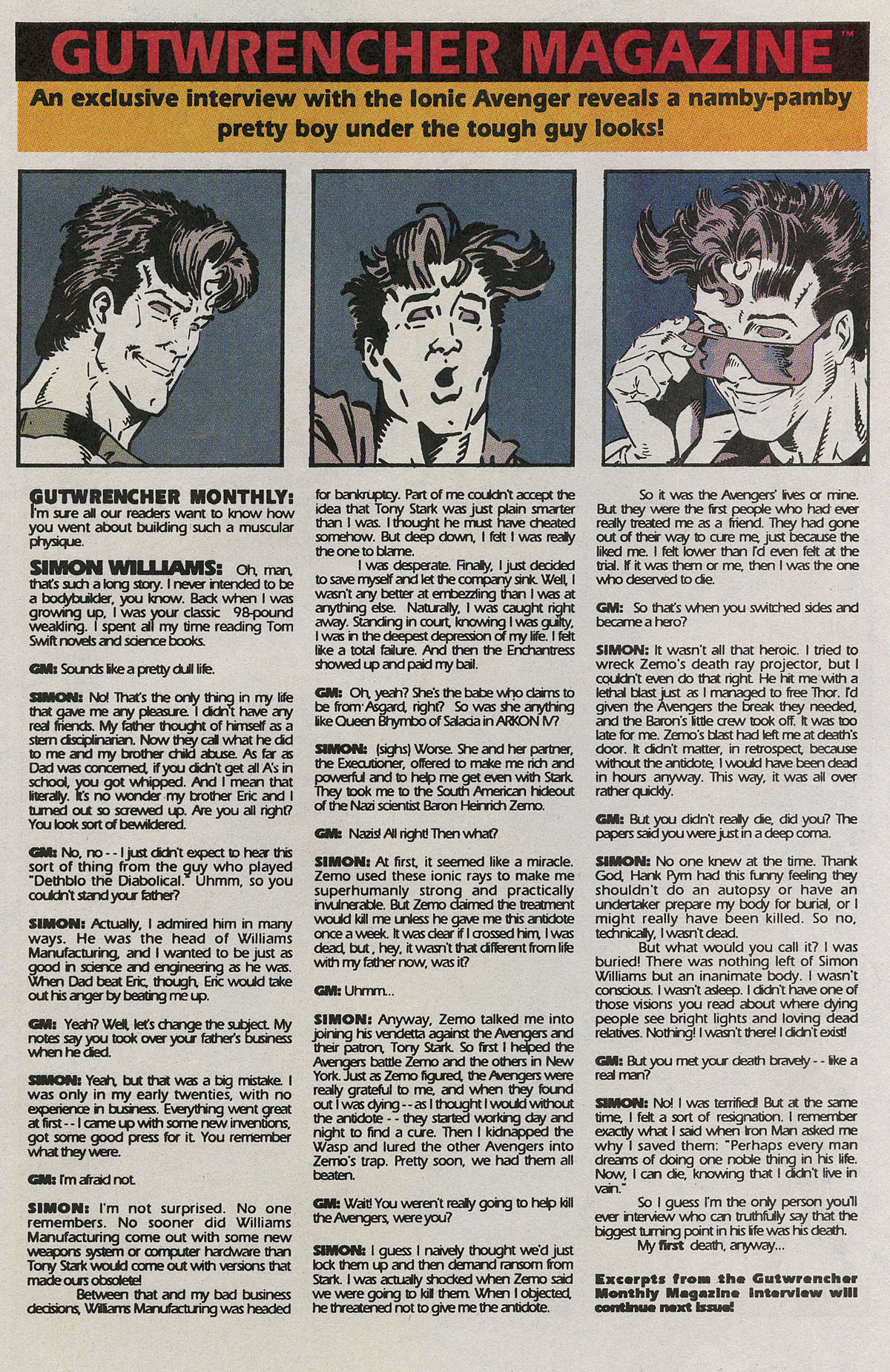Read online Wonder Man (1991) comic -  Issue #1 - 25
