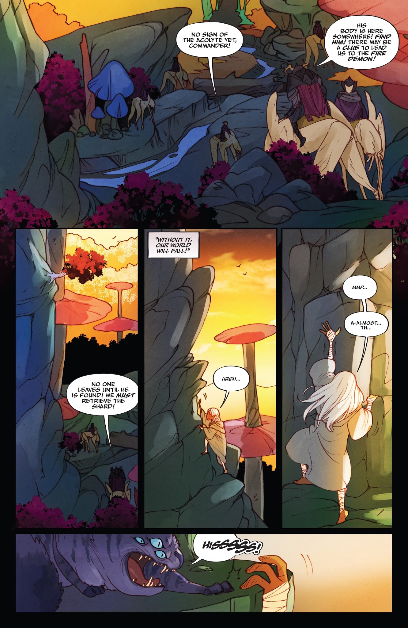 Read online The Power of the Dark Crystal comic -  Issue #5 - 6