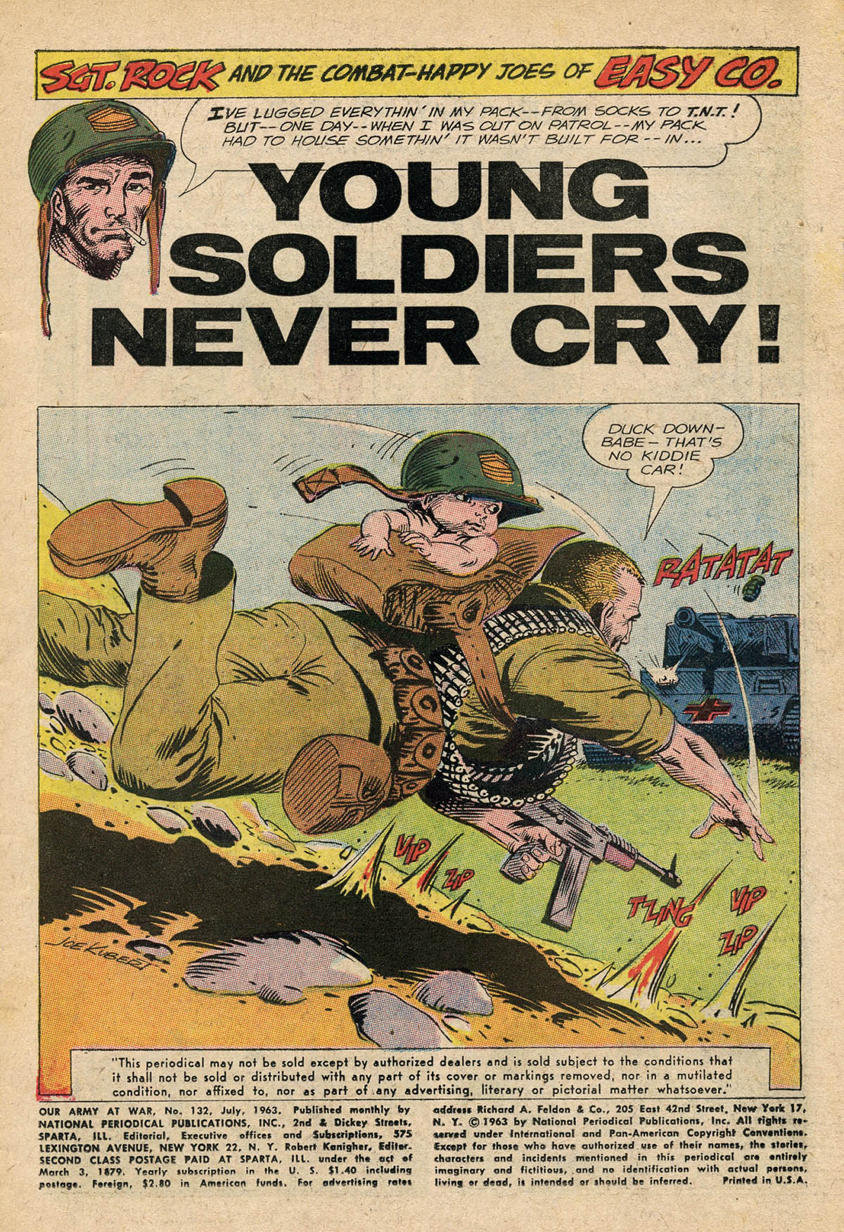 Read online Our Army at War (1952) comic -  Issue #132 - 3