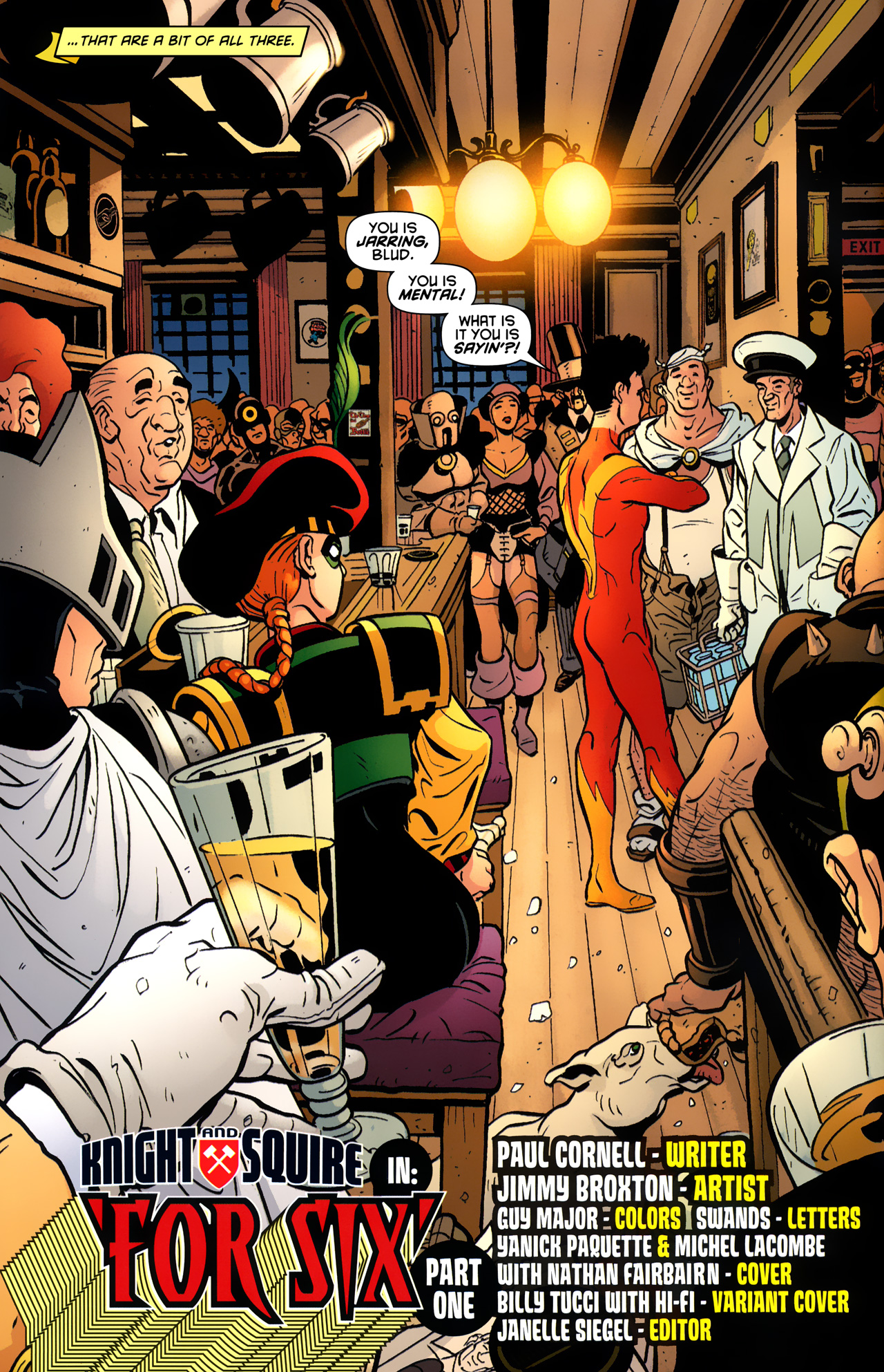 Read online Knight and Squire comic -  Issue #1 - 4