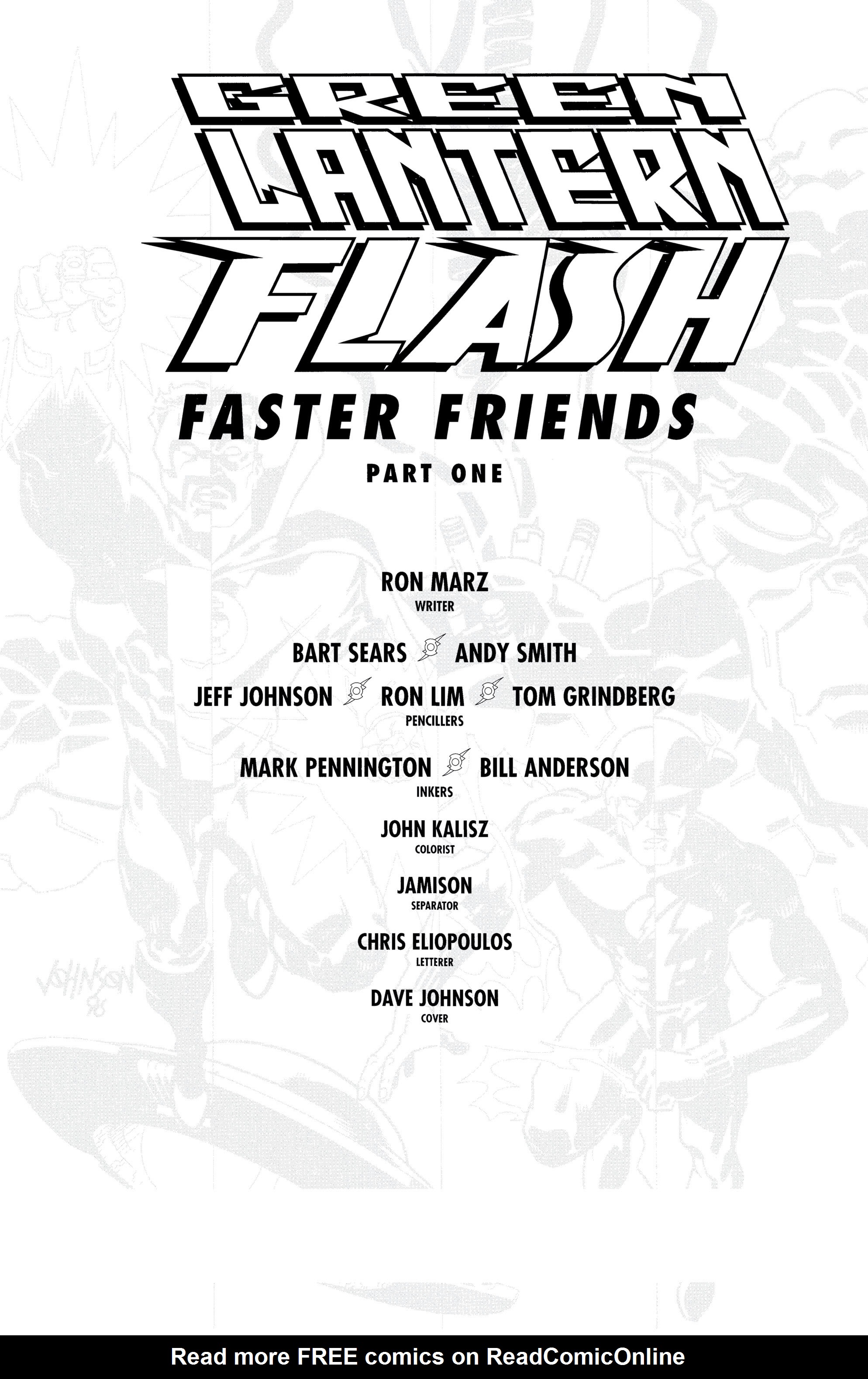 Read online Green Lantern/Flash: Faster Friends comic -  Issue # Full - 3