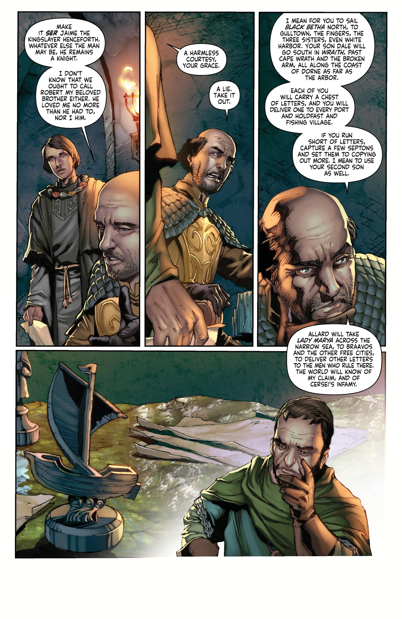 Read online A Clash of Kings comic -  Issue #5 - 21