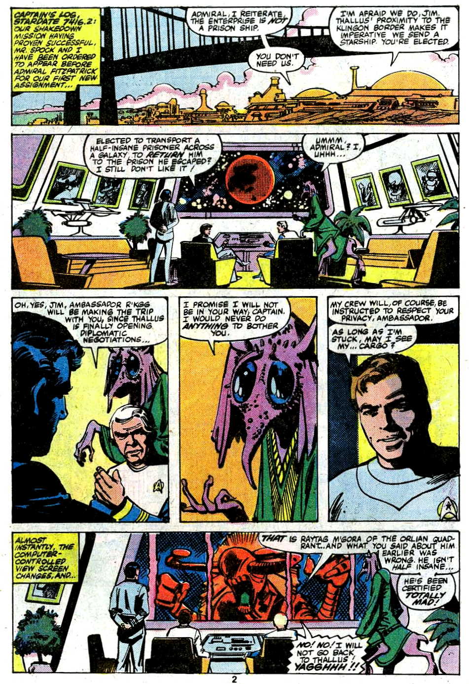 Read online Star Trek (1980) comic -  Issue #4 - 4